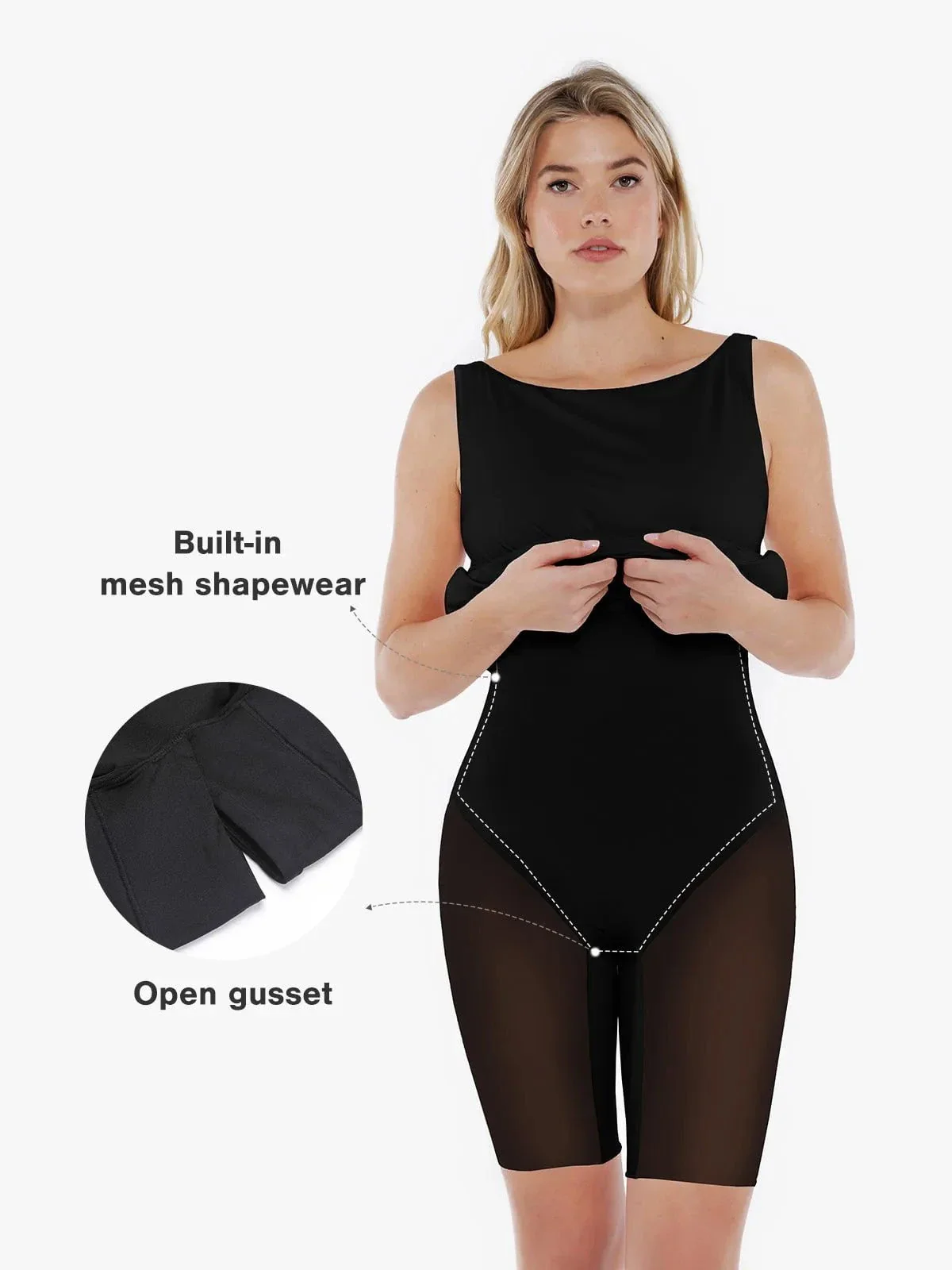 Shapewear Boatneck Draped Sculpting Maxi Dress - Image 21