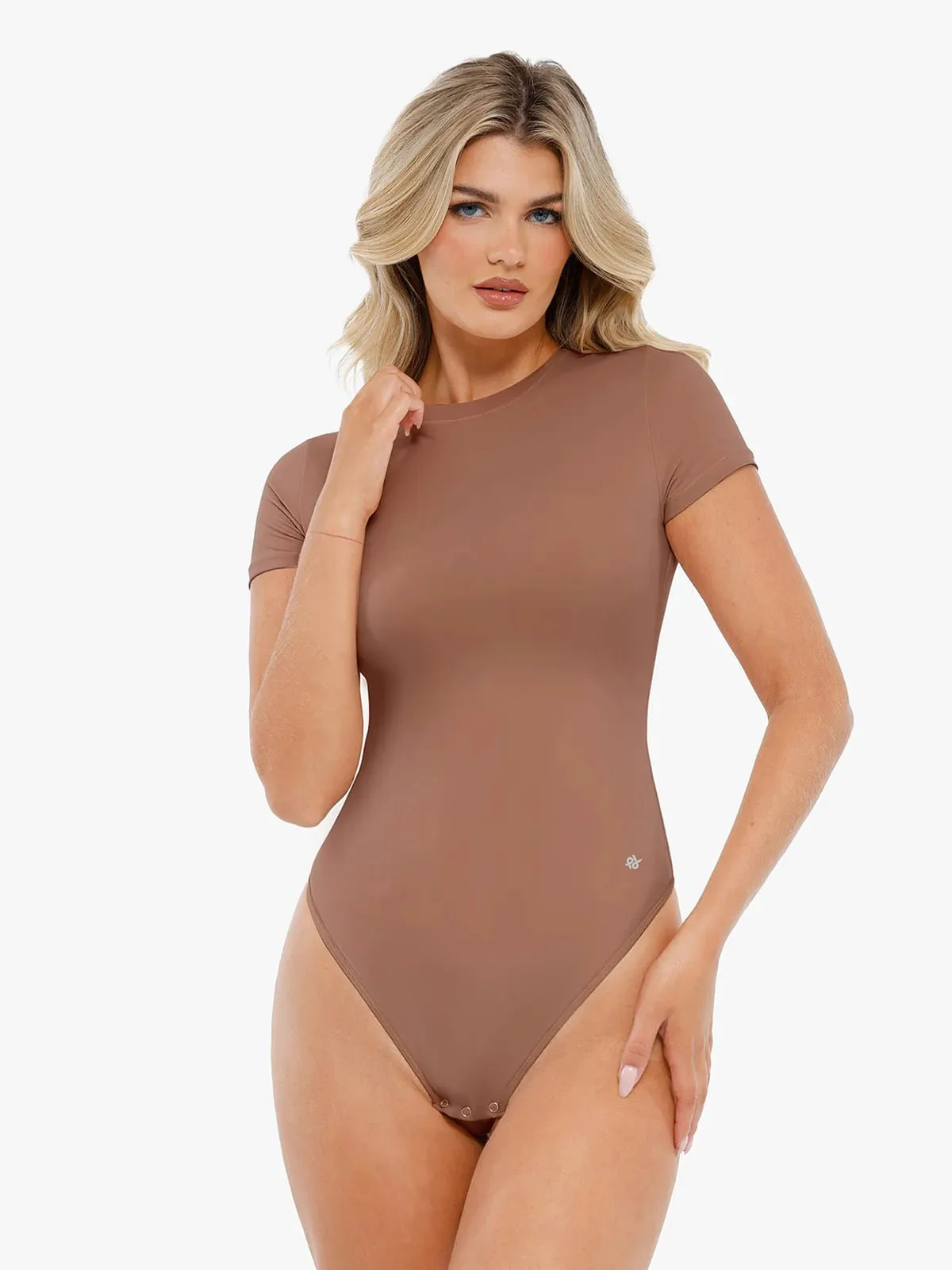Shapewear Cloudsense Short Sleeve Crew-Neck Bodysuit - Image 28