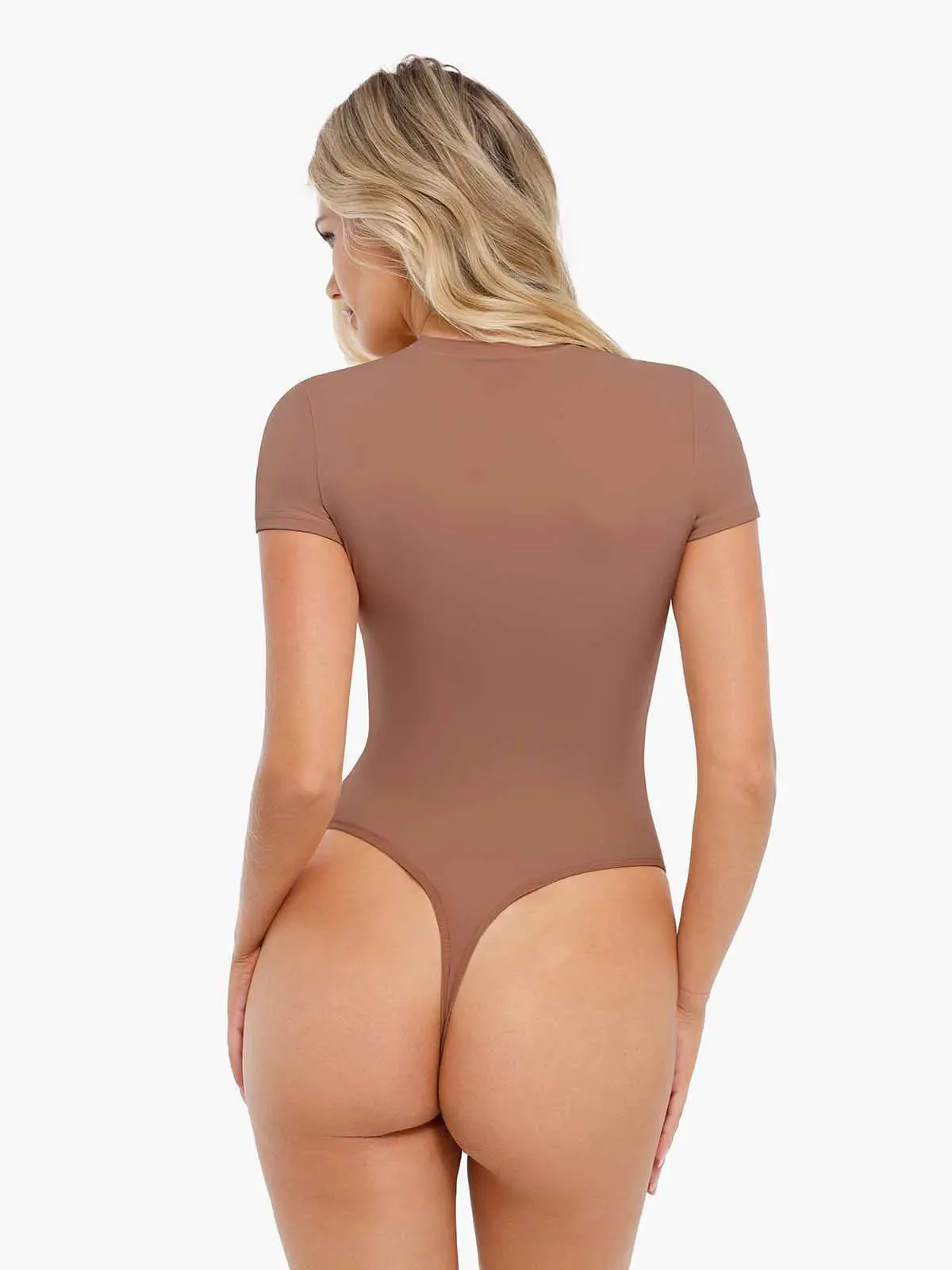Shapewear Cloudsense Short Sleeve Crew-Neck Bodysuit - Image 29