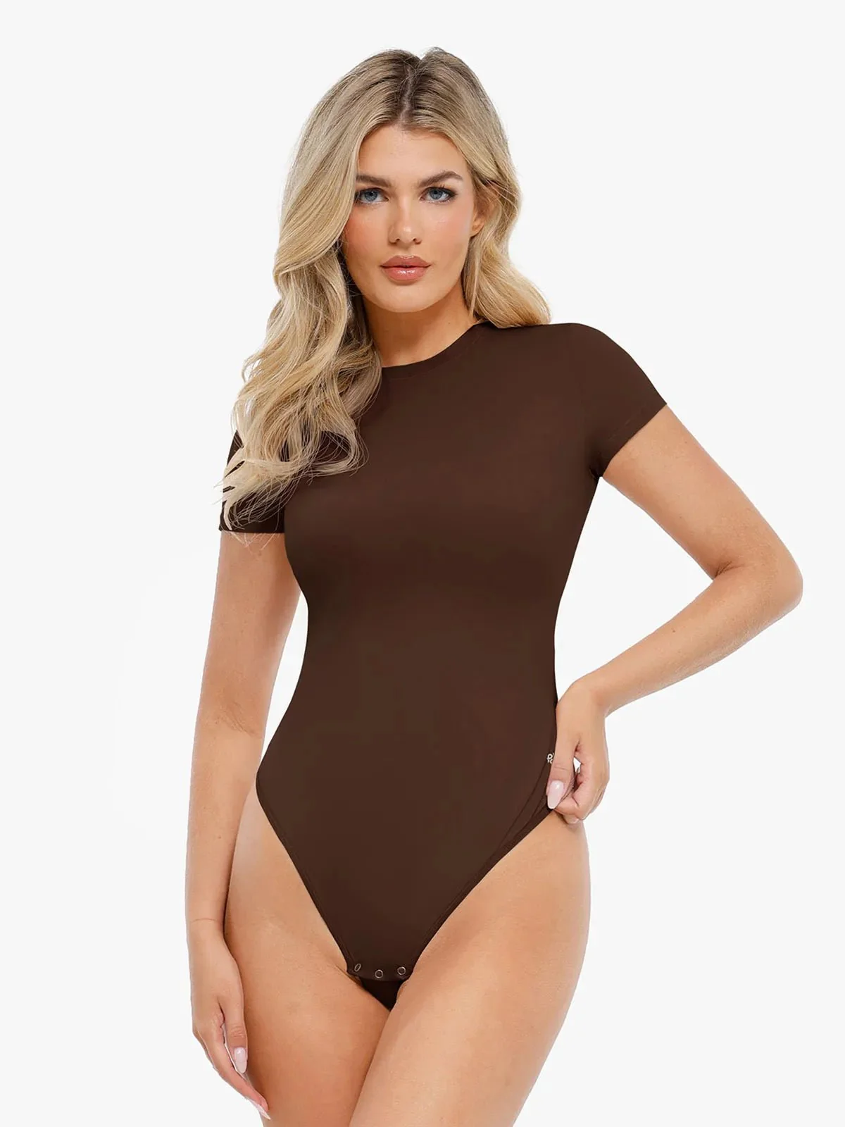 Shapewear Cloudsense Short Sleeve Crew-Neck Bodysuit - Image 44
