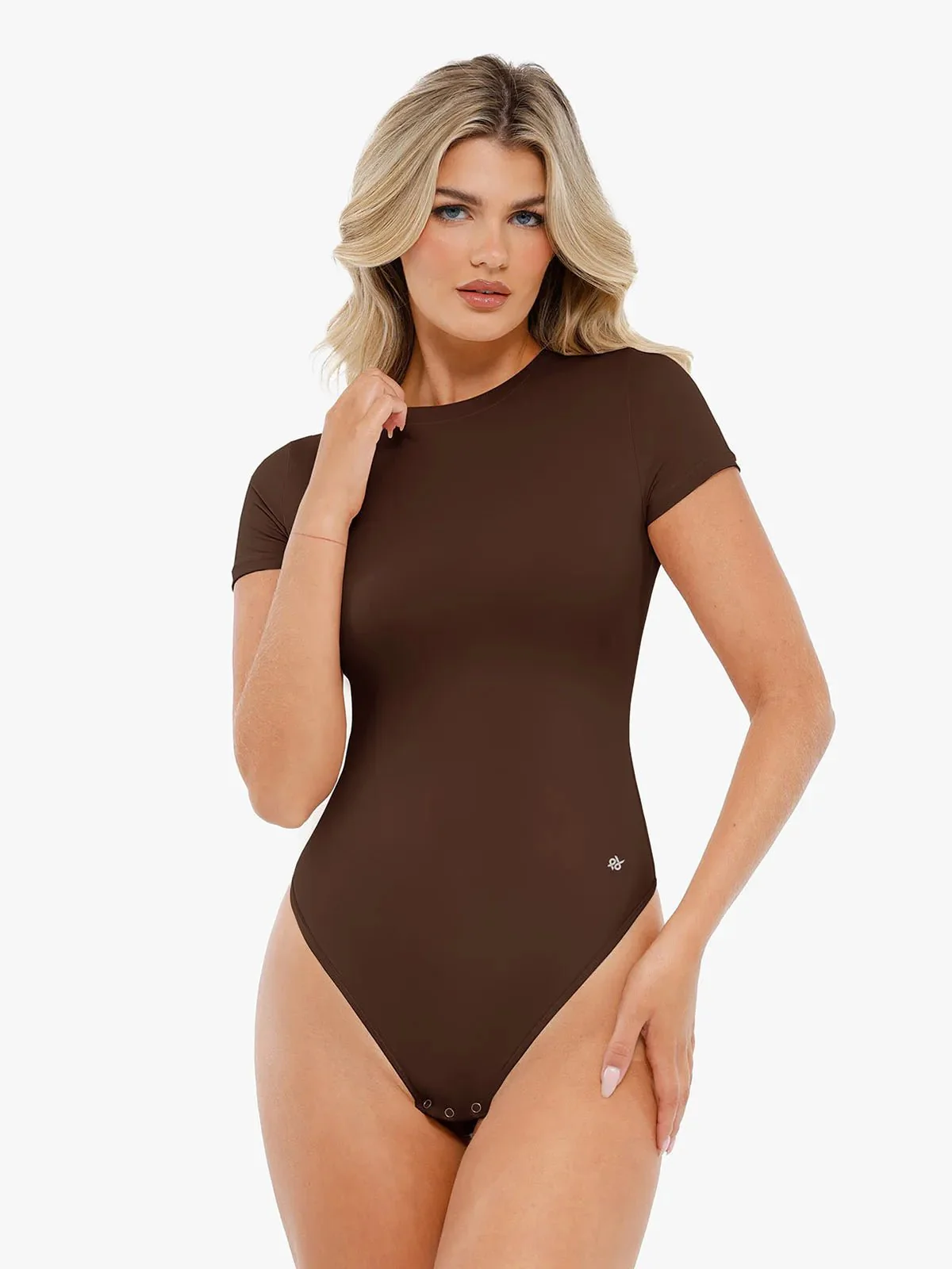 Shapewear Cloudsense Short Sleeve Crew-Neck Bodysuit - Image 48