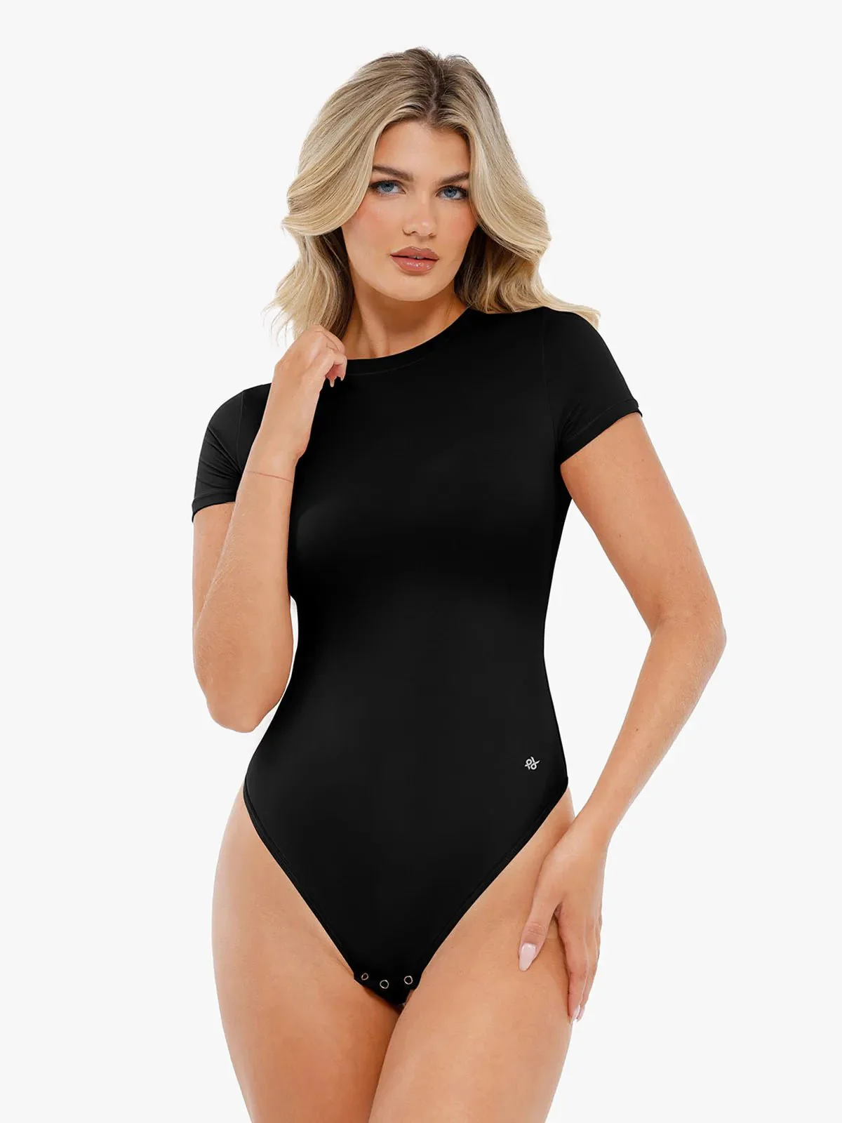 Shapewear Cloudsense Short Sleeve Crew-Neck Bodysuit - Image 5