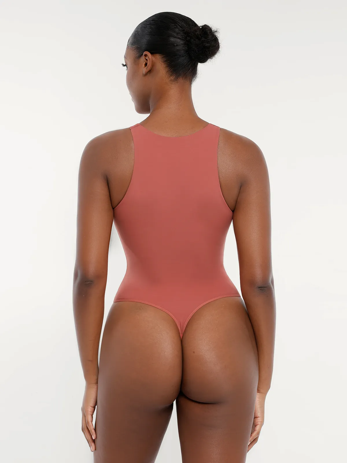 Shapewear Cloudsense Sleeveless Cutaway Round Neck Bodysuit - Image 13