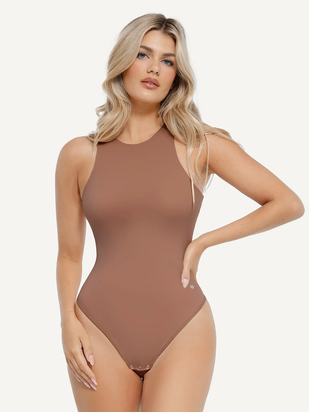 Shapewear Cloudsense Sleeveless Cutaway Round Neck Bodysuit - Image 17