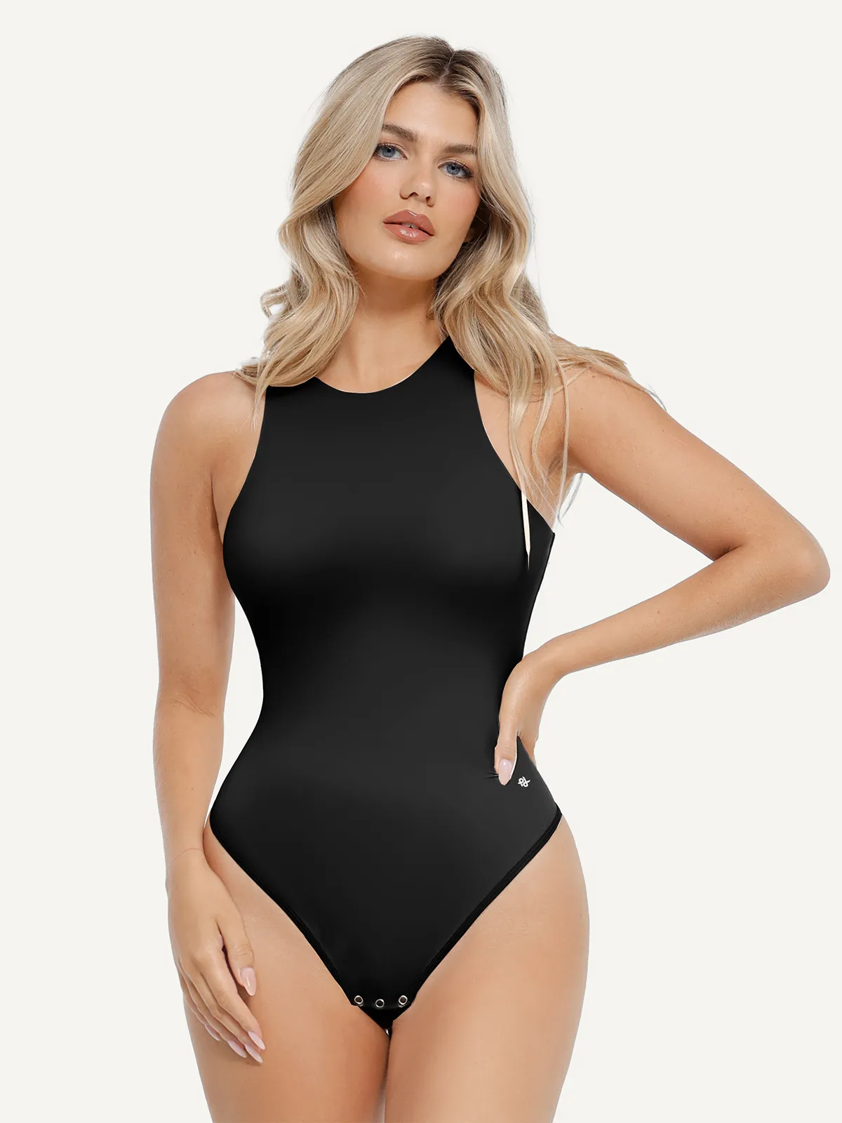 Shapewear Cloudsense Sleeveless Cutaway Round Neck Bodysuit - Image 2