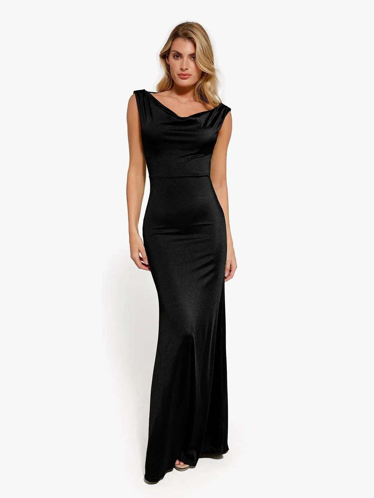 Shapewear Convertible Shine Sculpting Mermaid Dress - Image 2