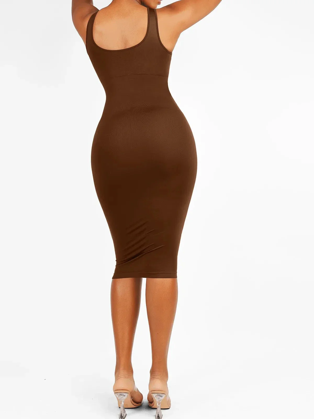 Shapewear Large U-Back Snatched Seamless Dress - Image 6