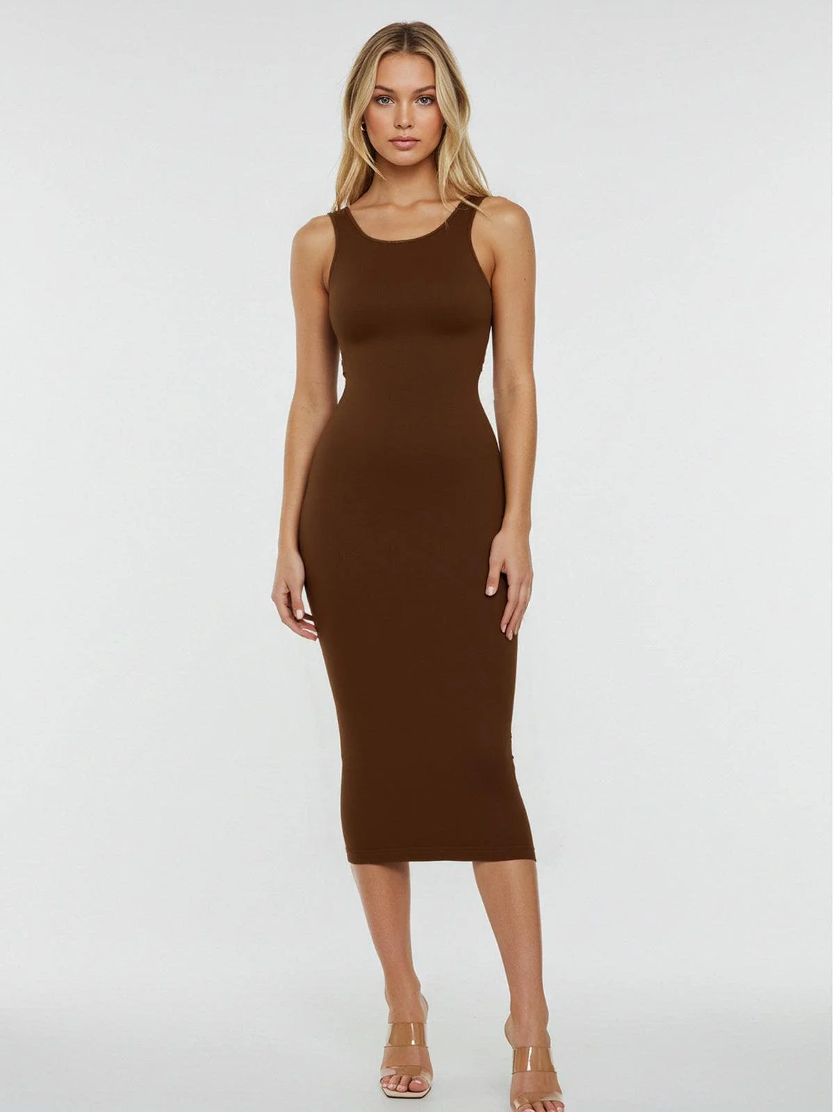 Shapewear Large U-Back Snatched Seamless Dress - Image 4