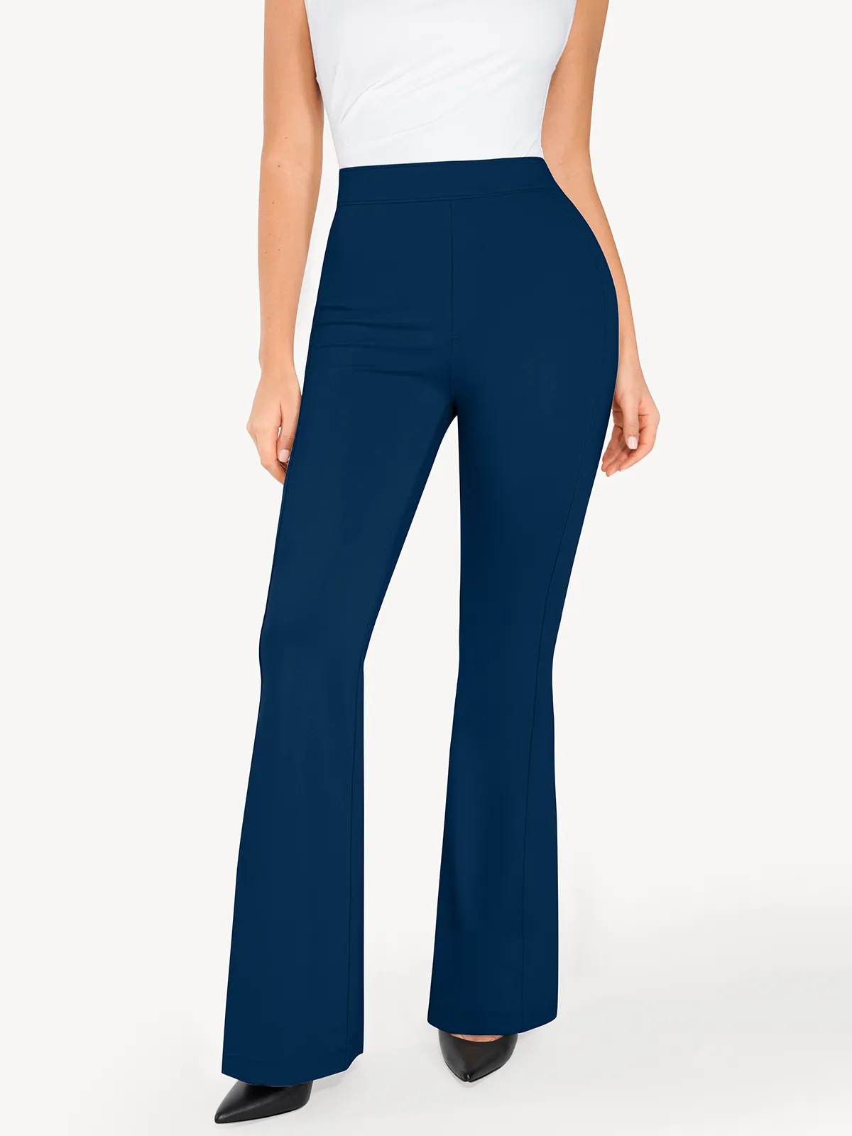 Shapewear Freedom Tummy Control Flare-Leg Ponte Pants - Image 21