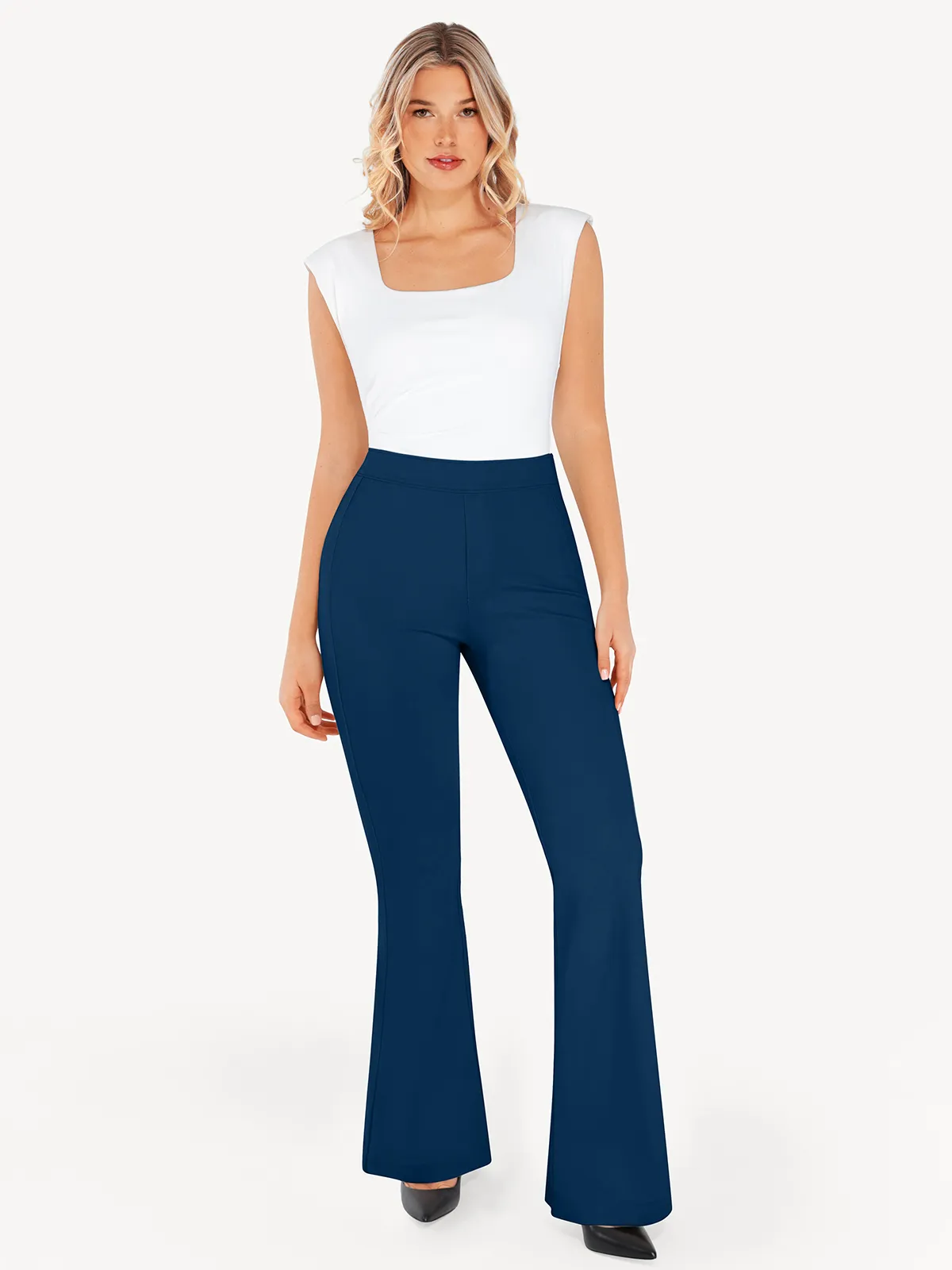 Shapewear Freedom Tummy Control Flare-Leg Ponte Pants - Image 24