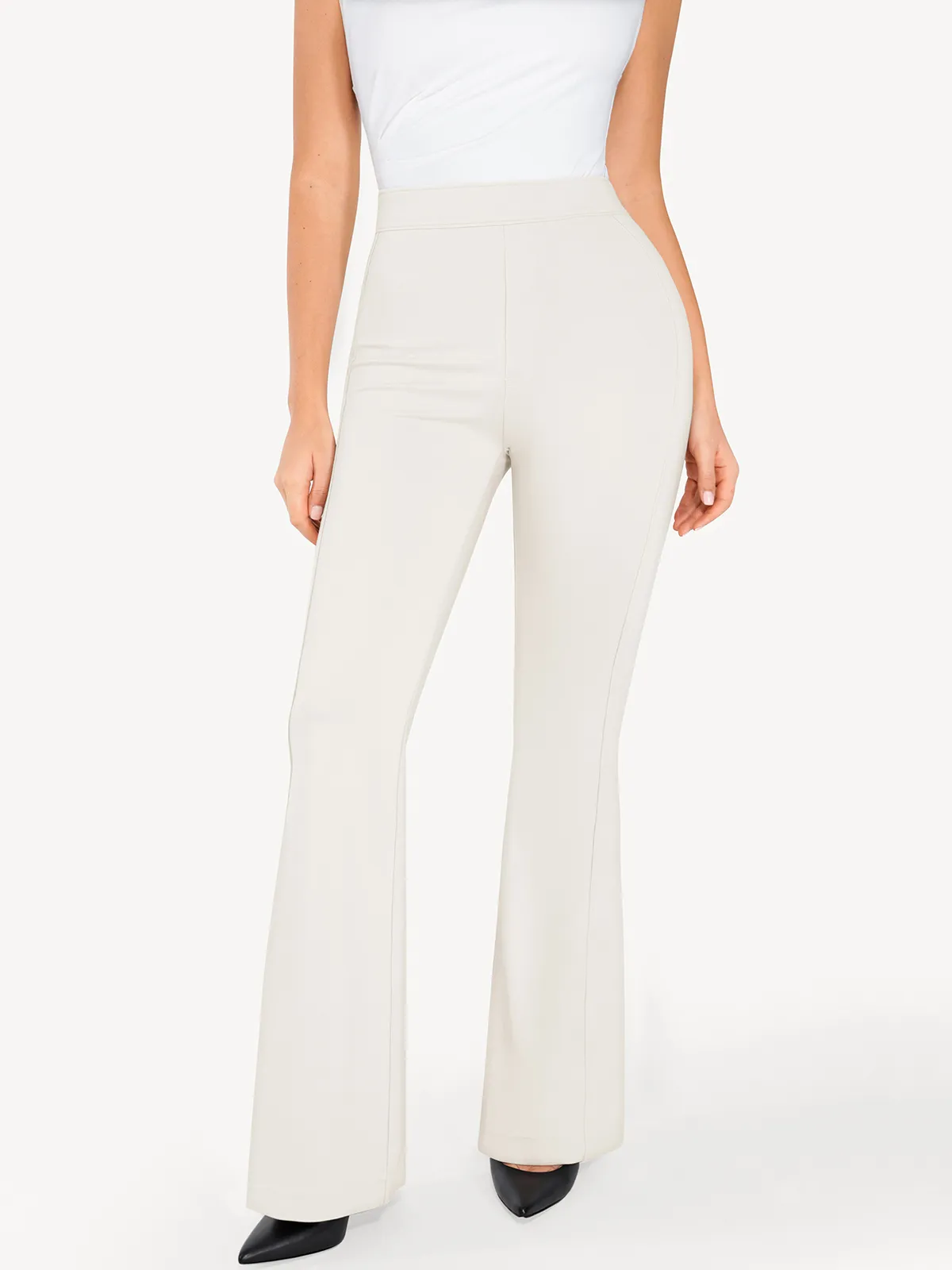 Shapewear Freedom Tummy Control Flare-Leg Ponte Pants - Image 27