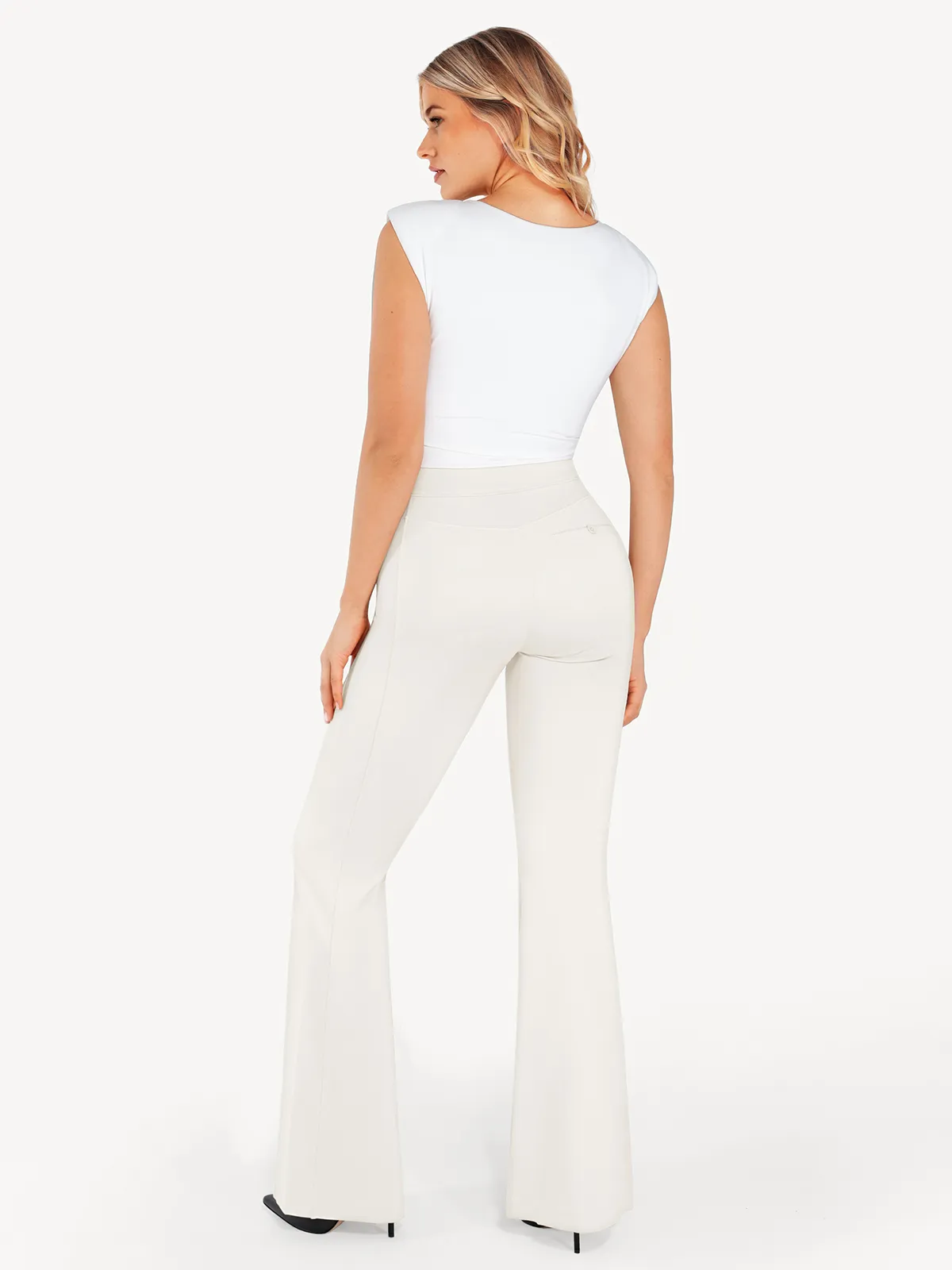 Shapewear Freedom Tummy Control Flare-Leg Ponte Pants - Image 29