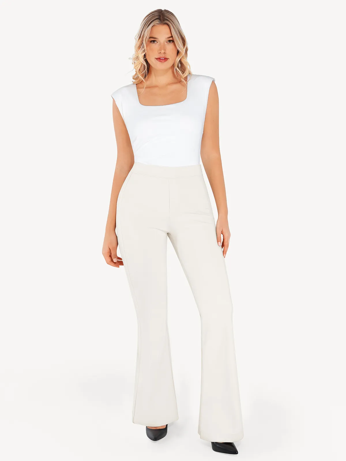 Shapewear Freedom Tummy Control Flare-Leg Ponte Pants - Image 30