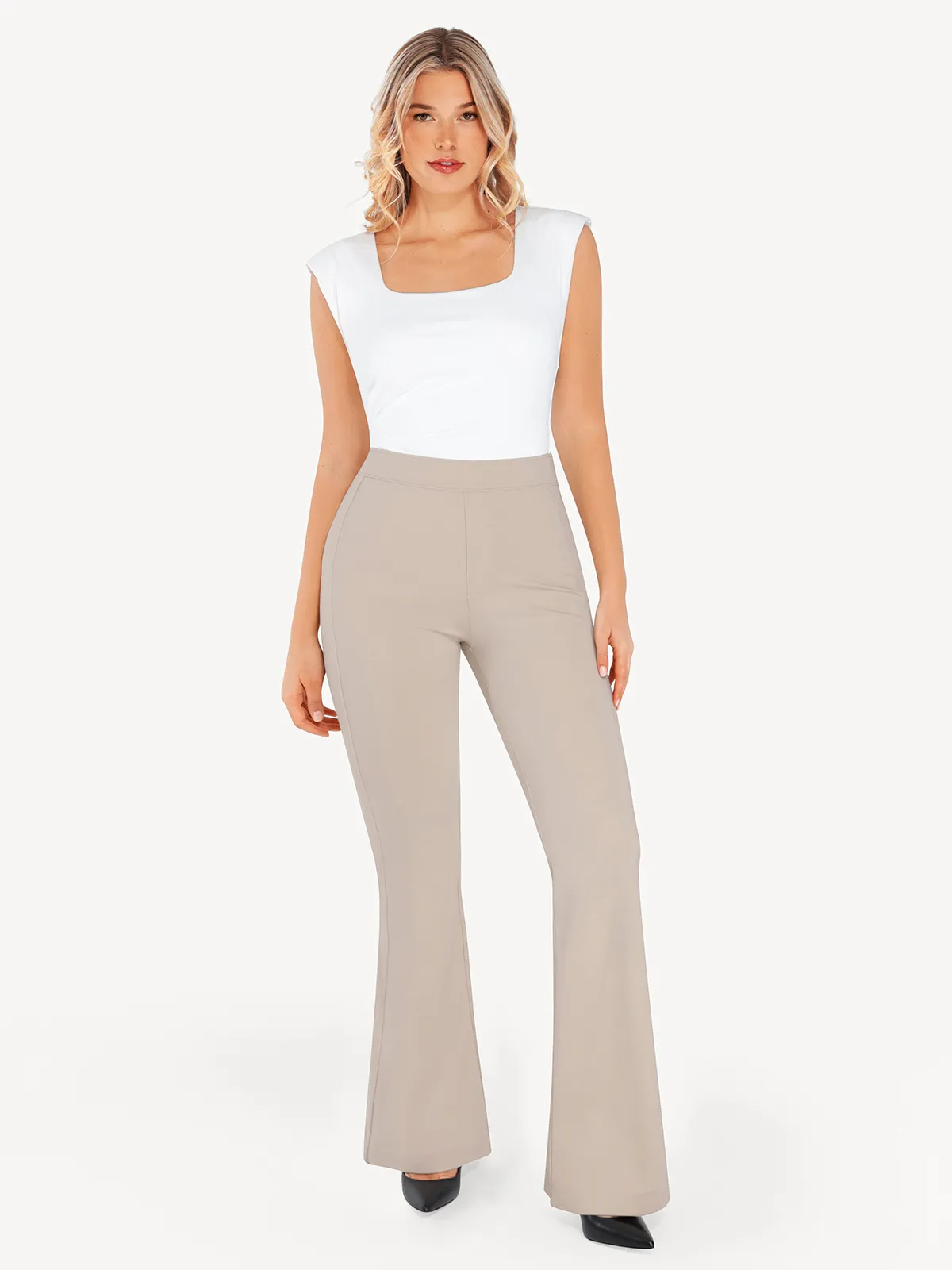 Shapewear Freedom Tummy Control Flare-Leg Ponte Pants - Image 5