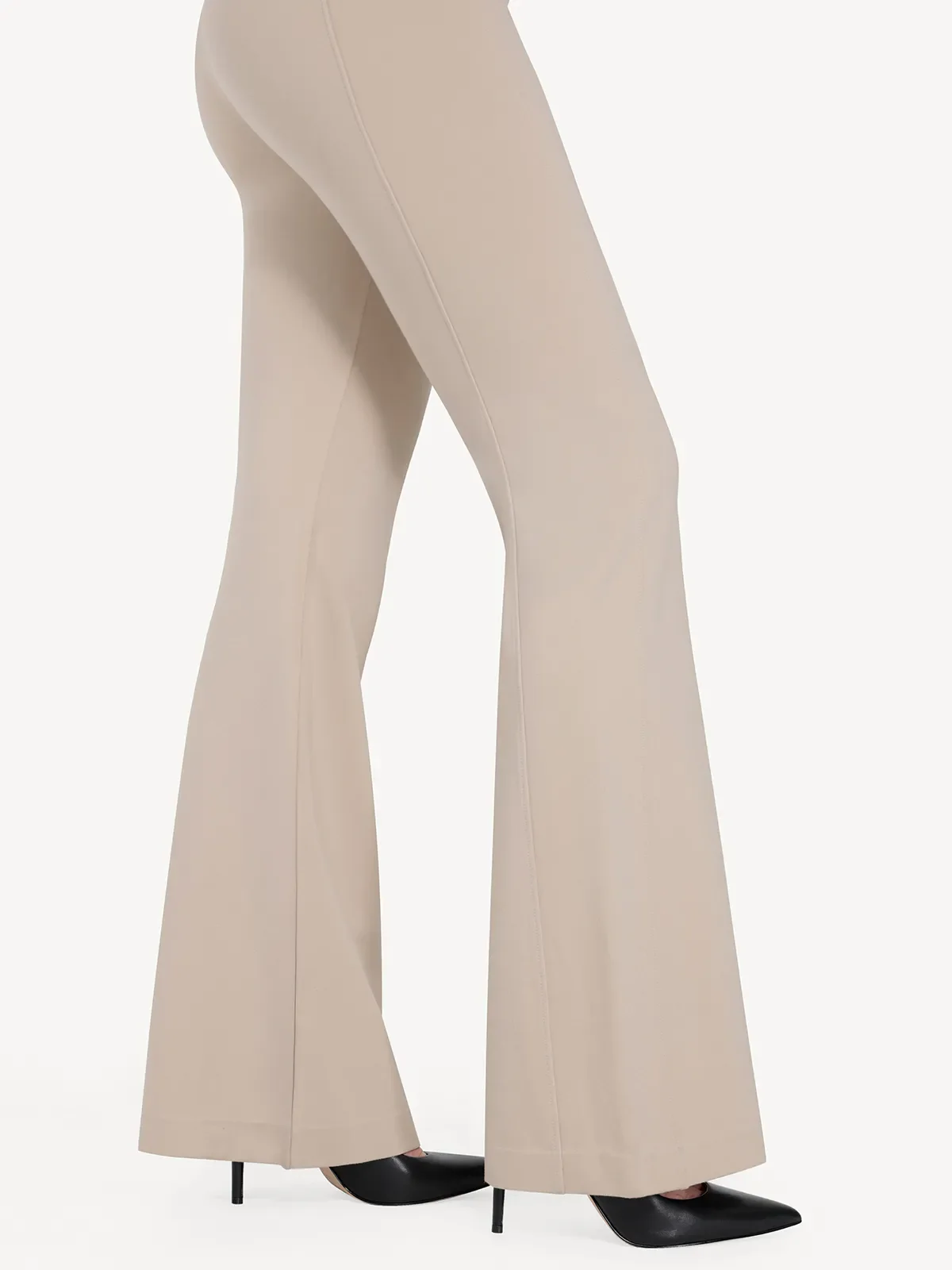 Shapewear Freedom Tummy Control Flare-Leg Ponte Pants - Image 7