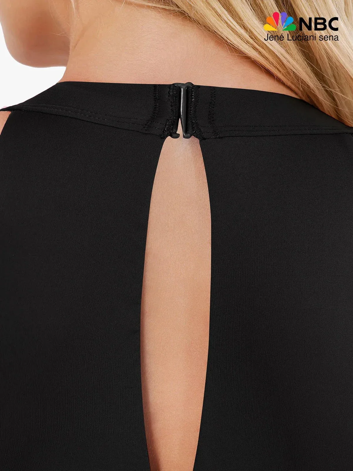 Shapewear Halter Cowl Neck Ruched Tummy Control Bodysuit - Image 9
