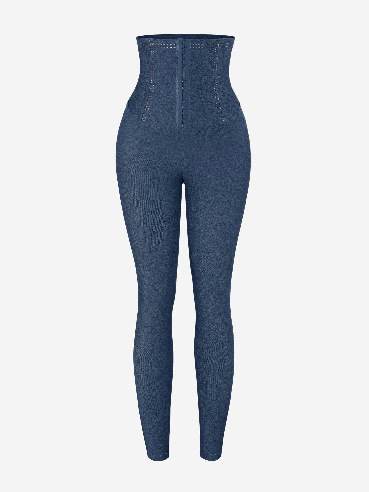 Shapewear High-Waist Tummy Control Denim Leggings - Image 5