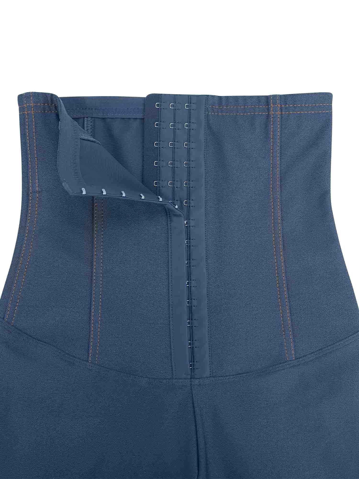 Shapewear High-Waist Tummy Control Denim Leggings - Image 6