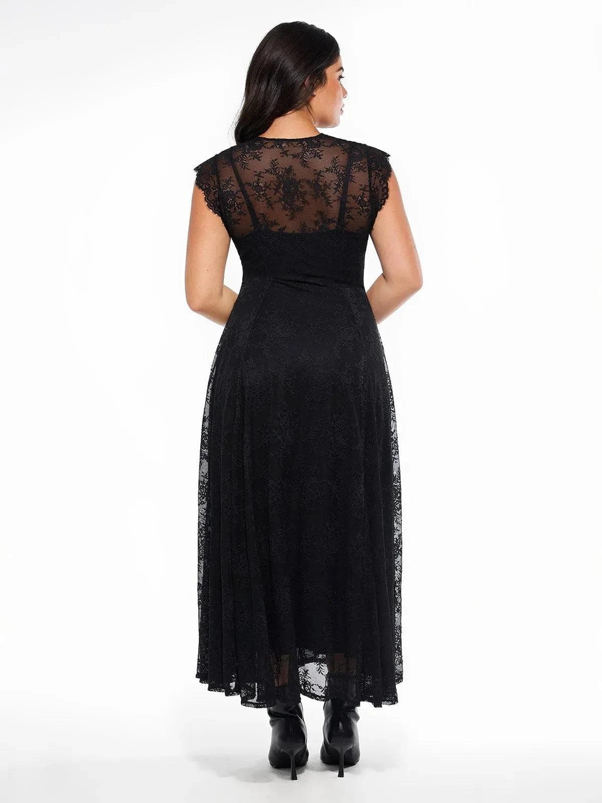 Shapewear Lace Fantasy Mini & Maxi Sculpting Dress Set - Image 16