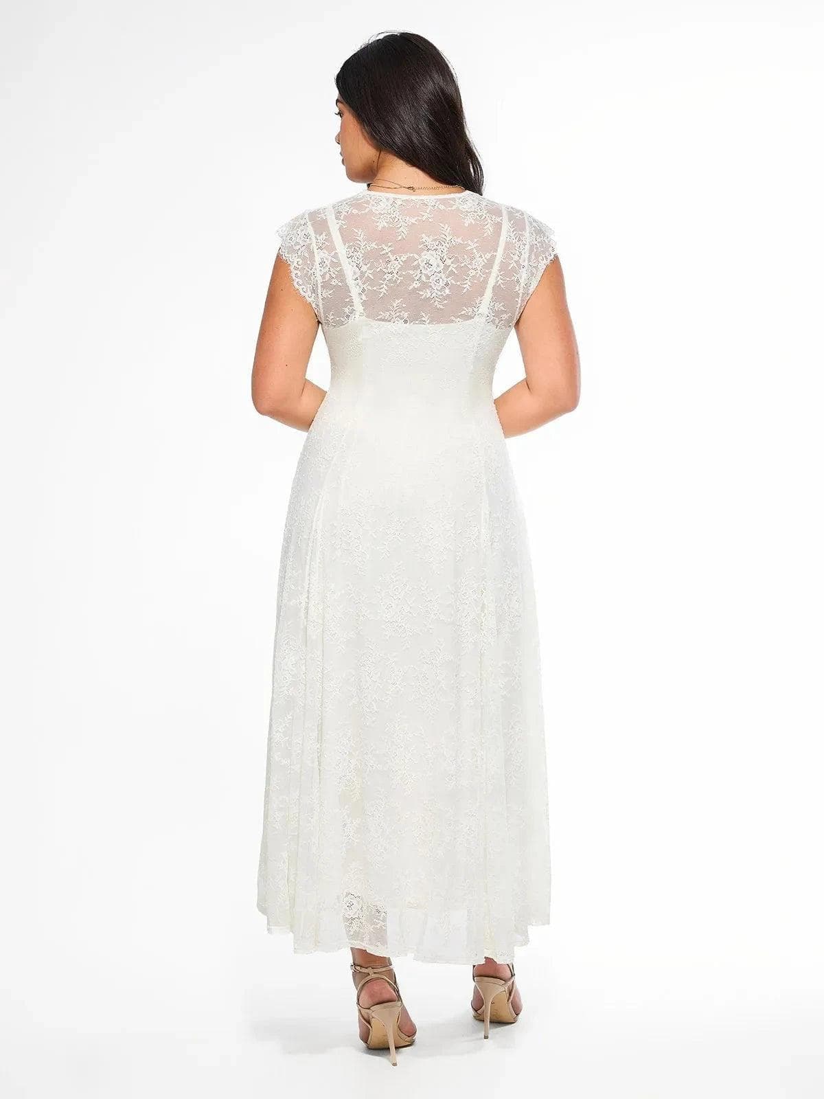 Shapewear Lace Fantasy Mini & Maxi Sculpting Dress Set - Image 22