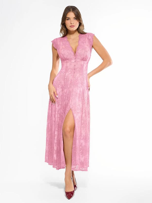 Shapewear Lace Fantasy Mini & Maxi Sculpting Dress Set - Image 28