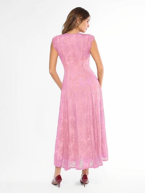 Shapewear Lace Fantasy Mini & Maxi Sculpting Dress Set - Image 30
