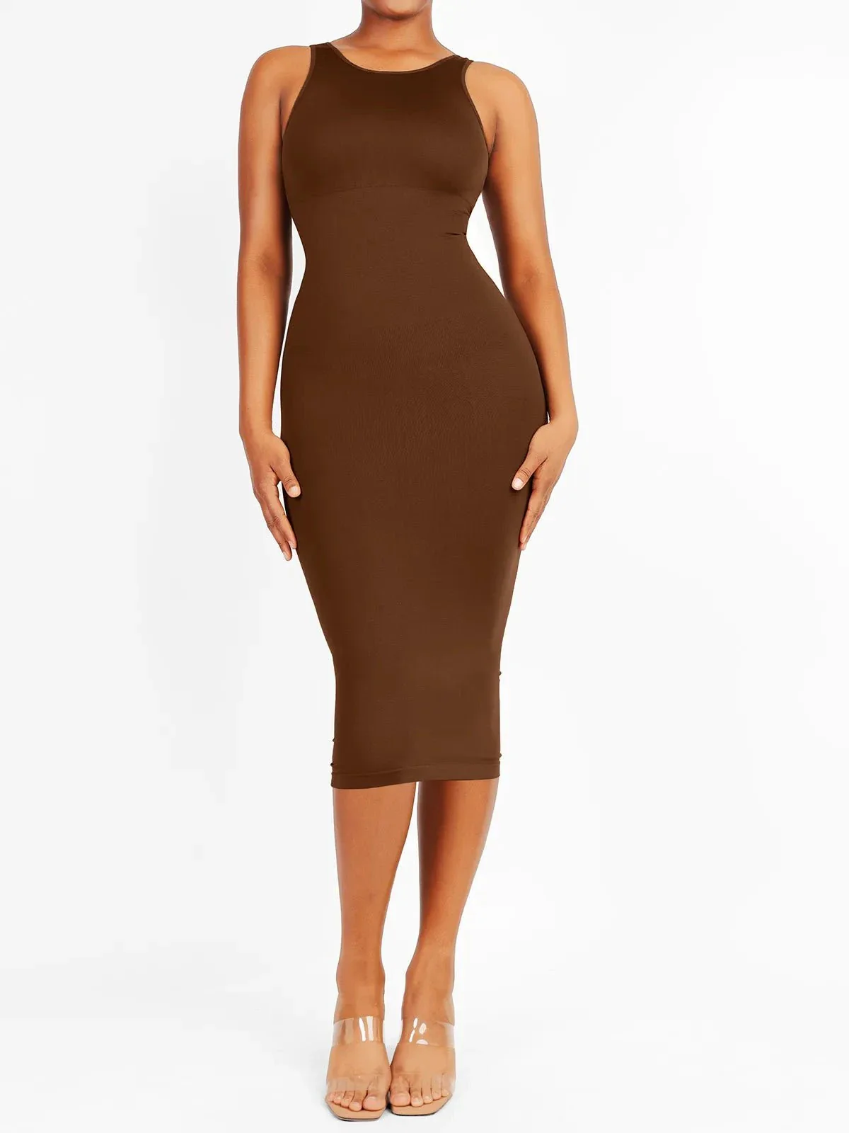 Shapewear Large U-Back Snatched Seamless Dress - Image 7