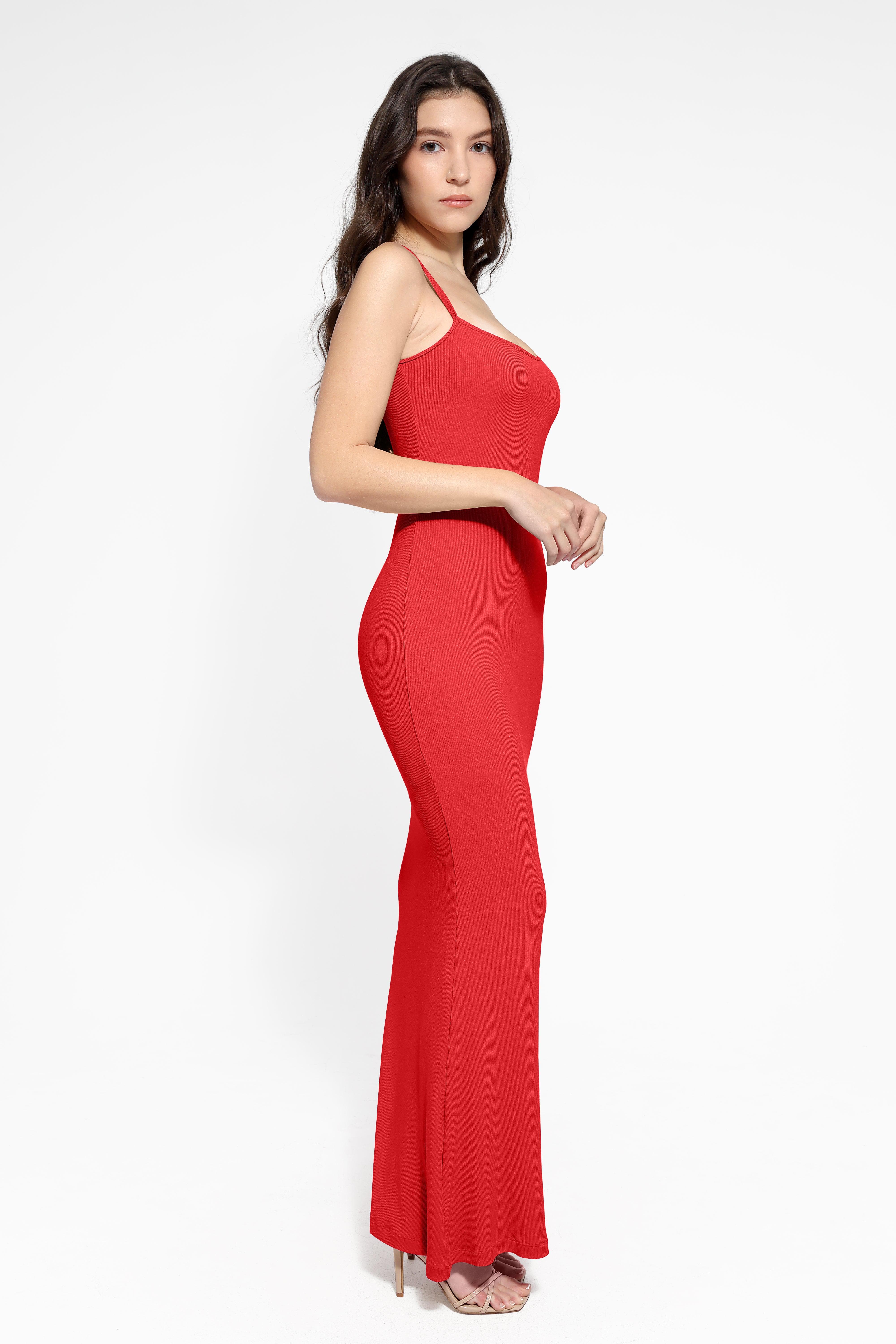 Shapewear Modal Dress Sheer Mesh Cover-Up Set - Image 16