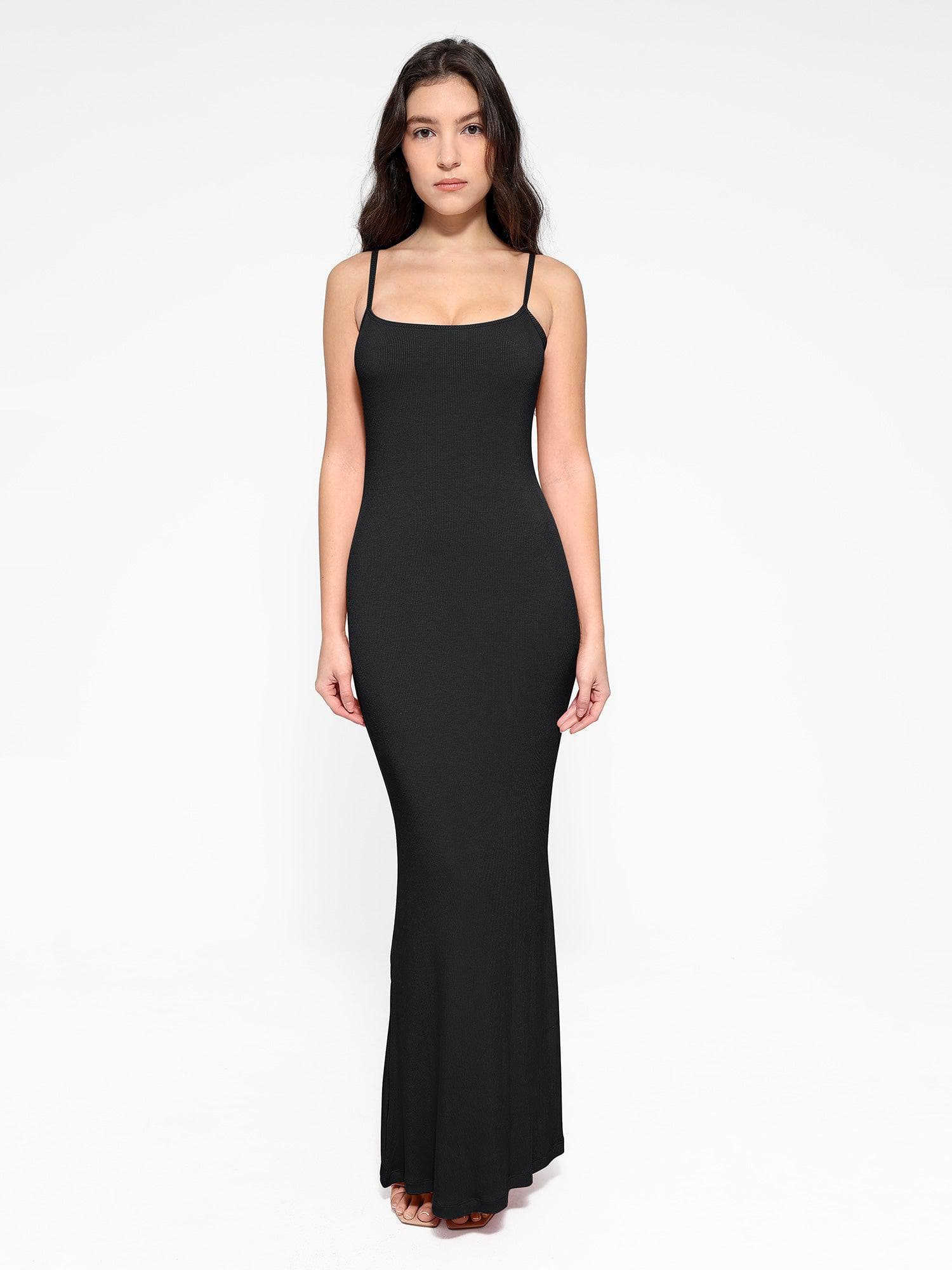 Shapewear Modal Dress Sheer Mesh Cover-Up Set - Image 23