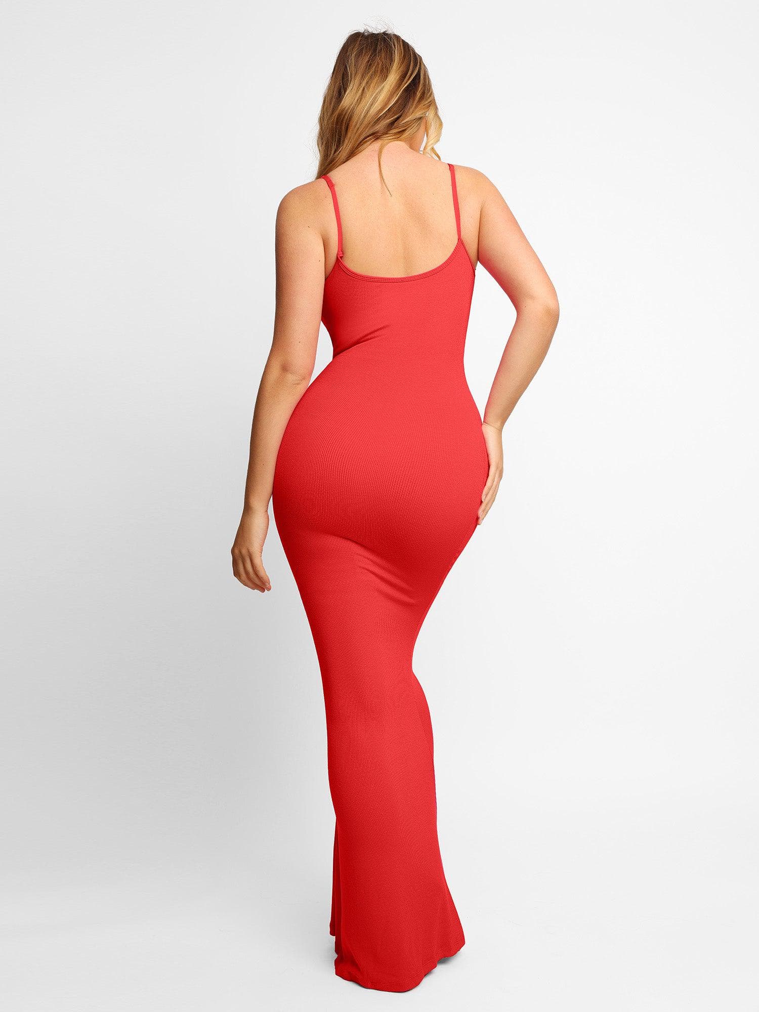 Shapewear Modal Slimming Maxi Slip Dress For Insiders - Image 3