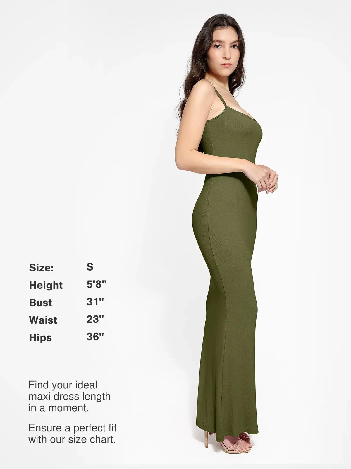 Shapewear Modal Slimming Maxi Slip Dress For Insiders - Image 50
