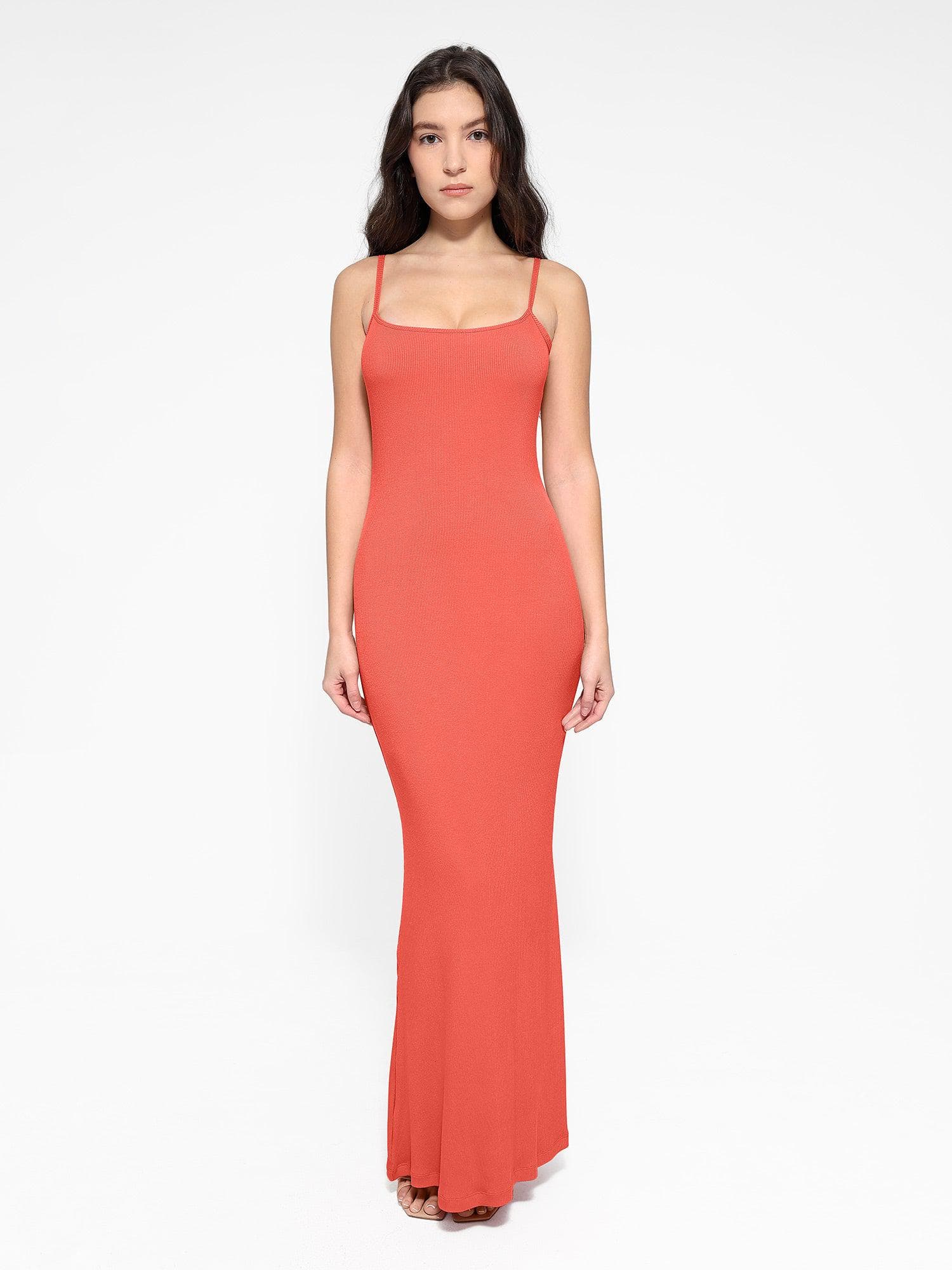 Shapewear Modal Slimming Maxi Slip Dress - Image 62
