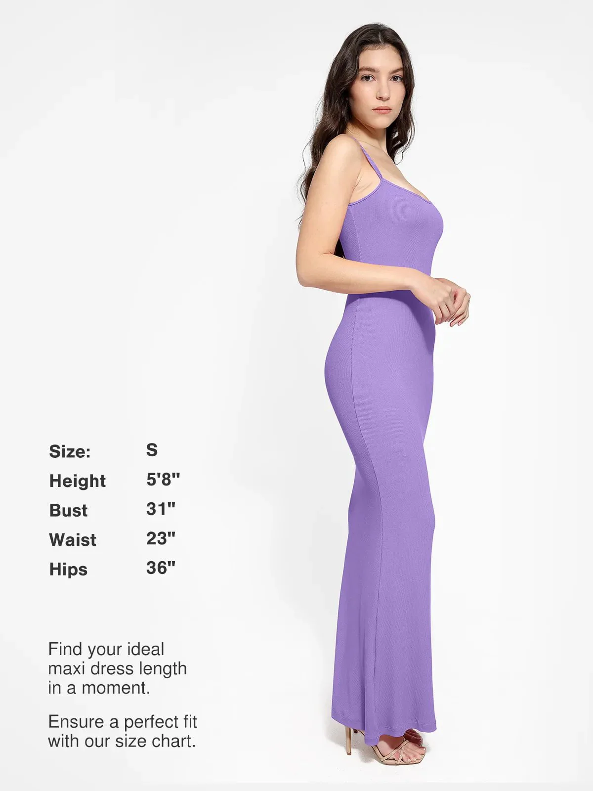 Shapewear Modal Slimming Maxi Slip Dress - Image 33