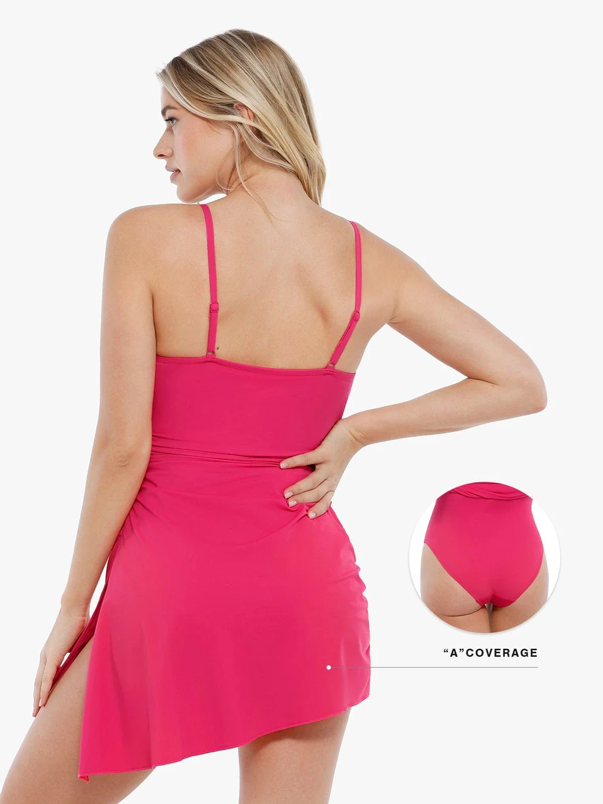 Shapewear Ruched Convertible One-Piece Swimsuit - Image 31
