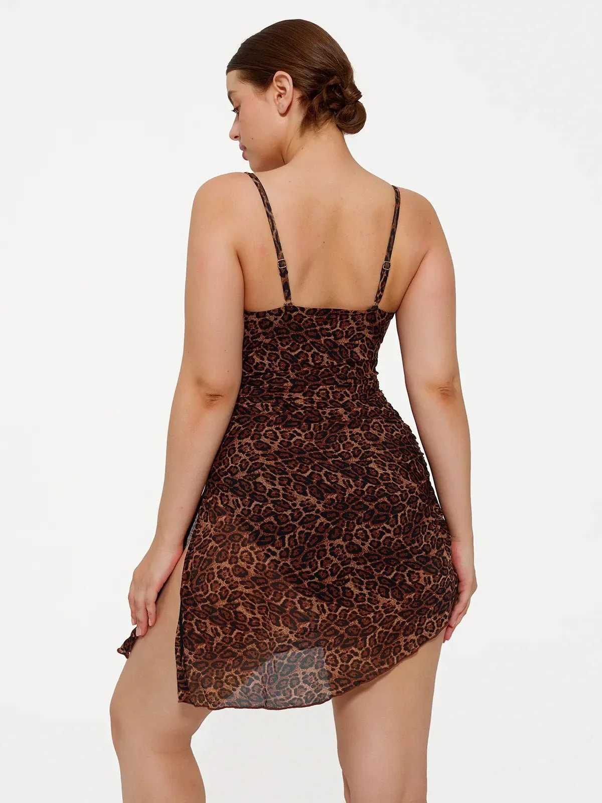 Shapewear Ruched Convertible One-Piece Swimsuit - Image 8