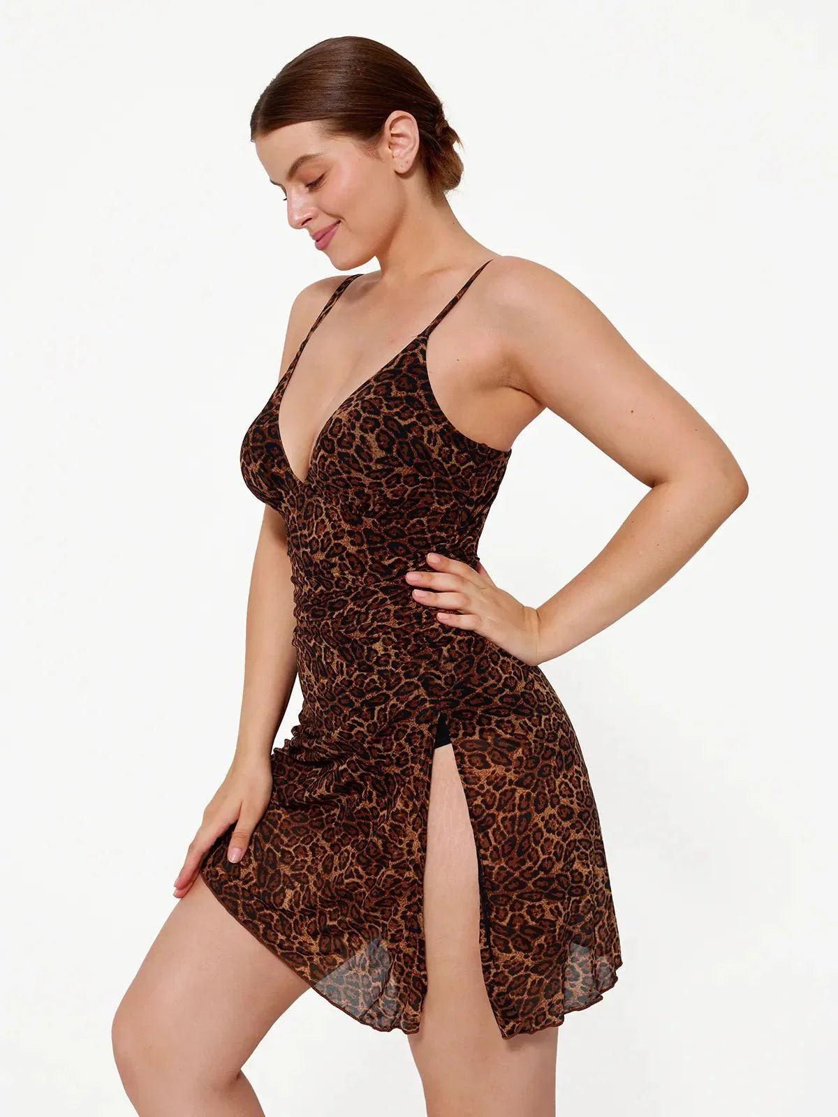 Shapewear Ruched Convertible One-Piece Swimsuit - Image 9