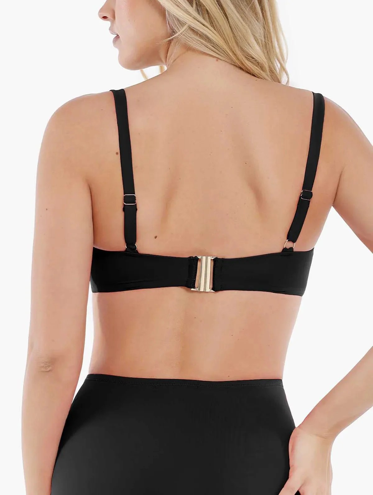 Shapewear Ruched Underwire Bikini Top - Image 15