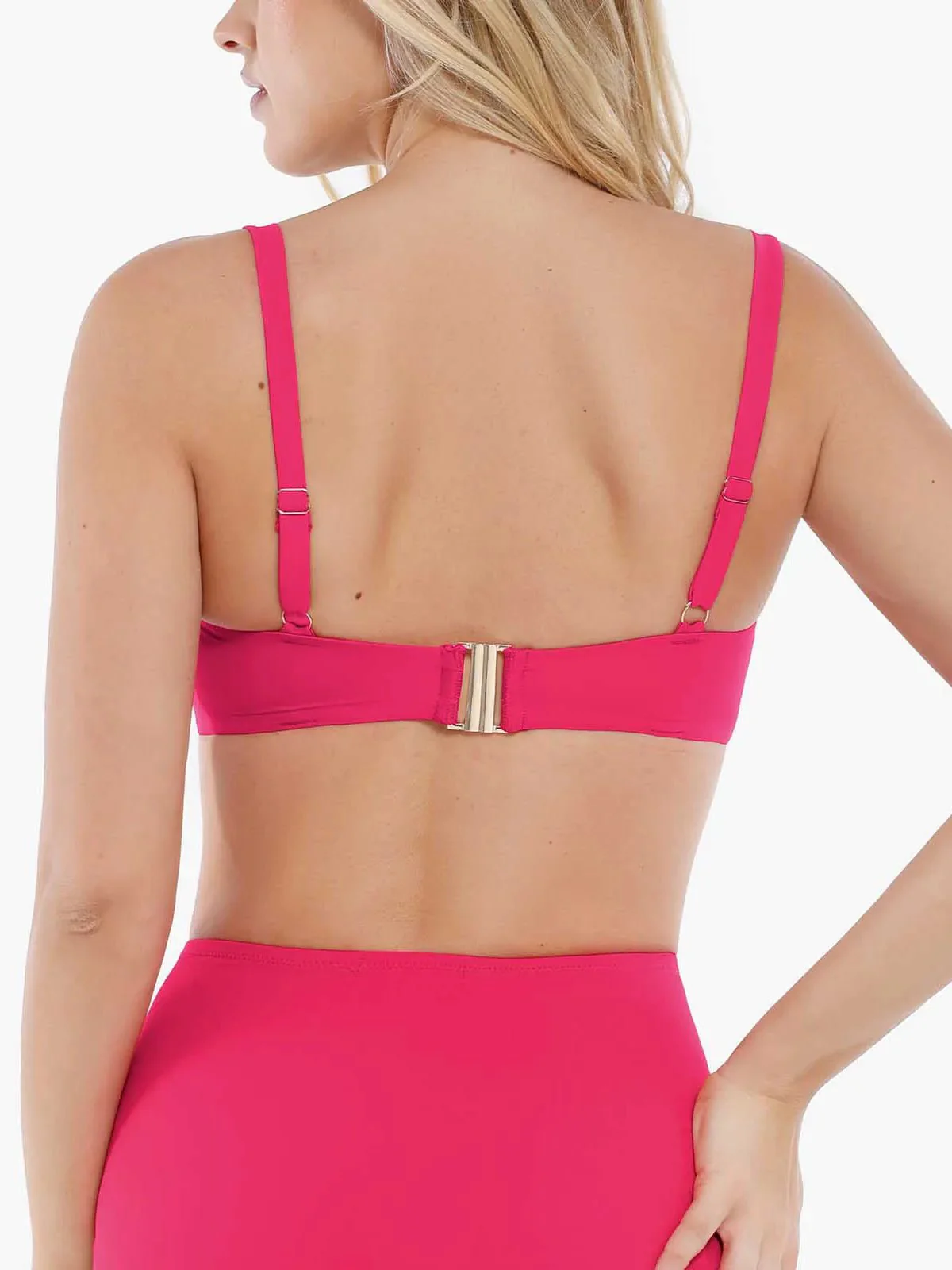 Shapewear Ruched Underwire Bikini Top - Image 22