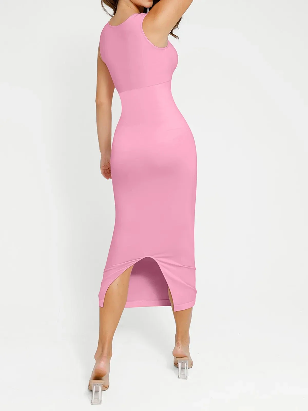 Shapewear Seamless Sleeveless Slimming Dress Set - Image 59