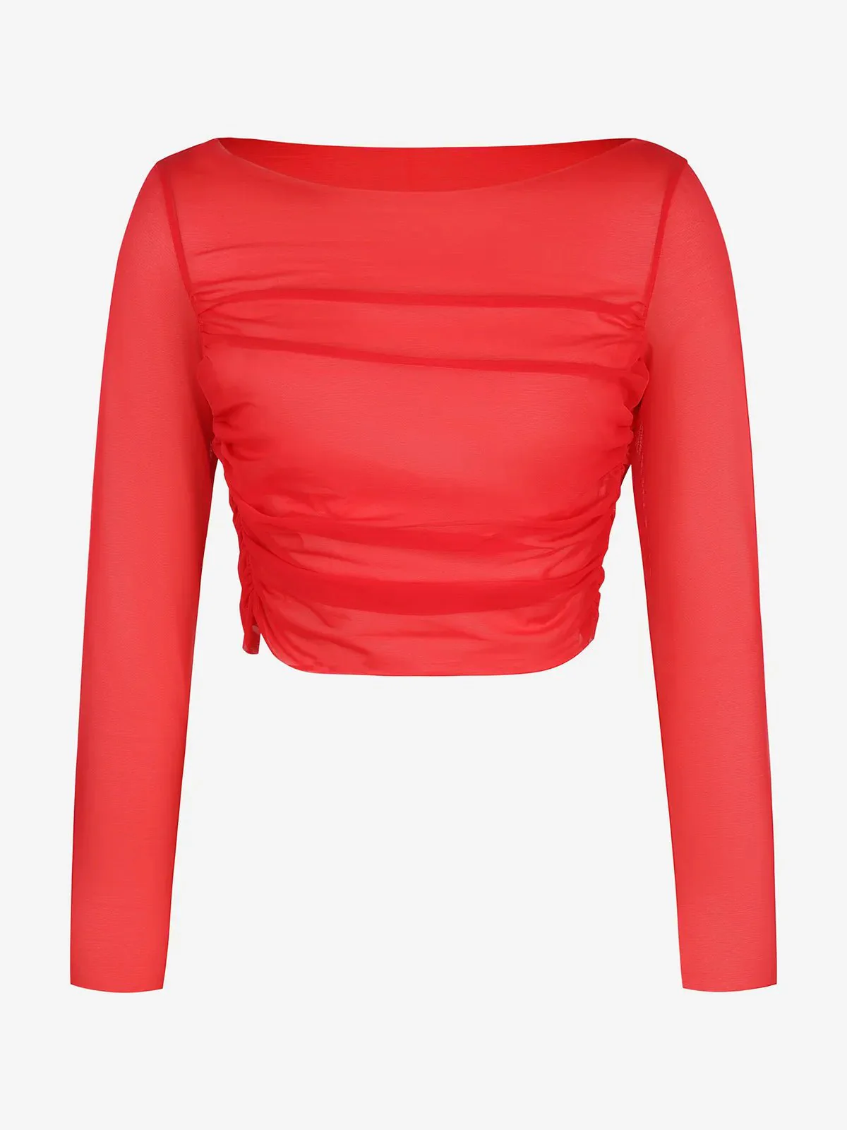 Shapewear Slip Dress Mesh Top Set - Image 22