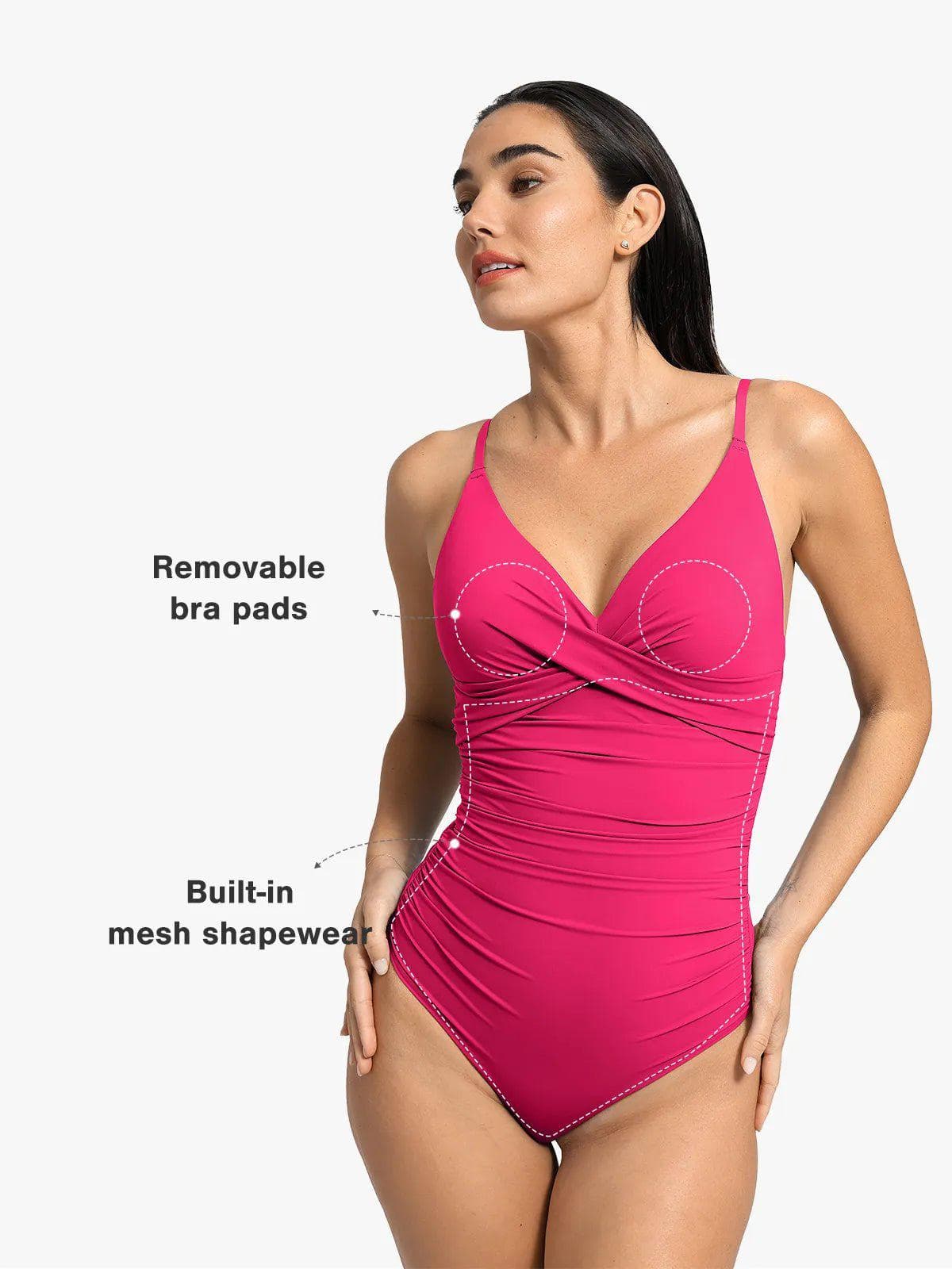 Shapewear Solid Sculpting One-Piece Swimsuit - Image 27