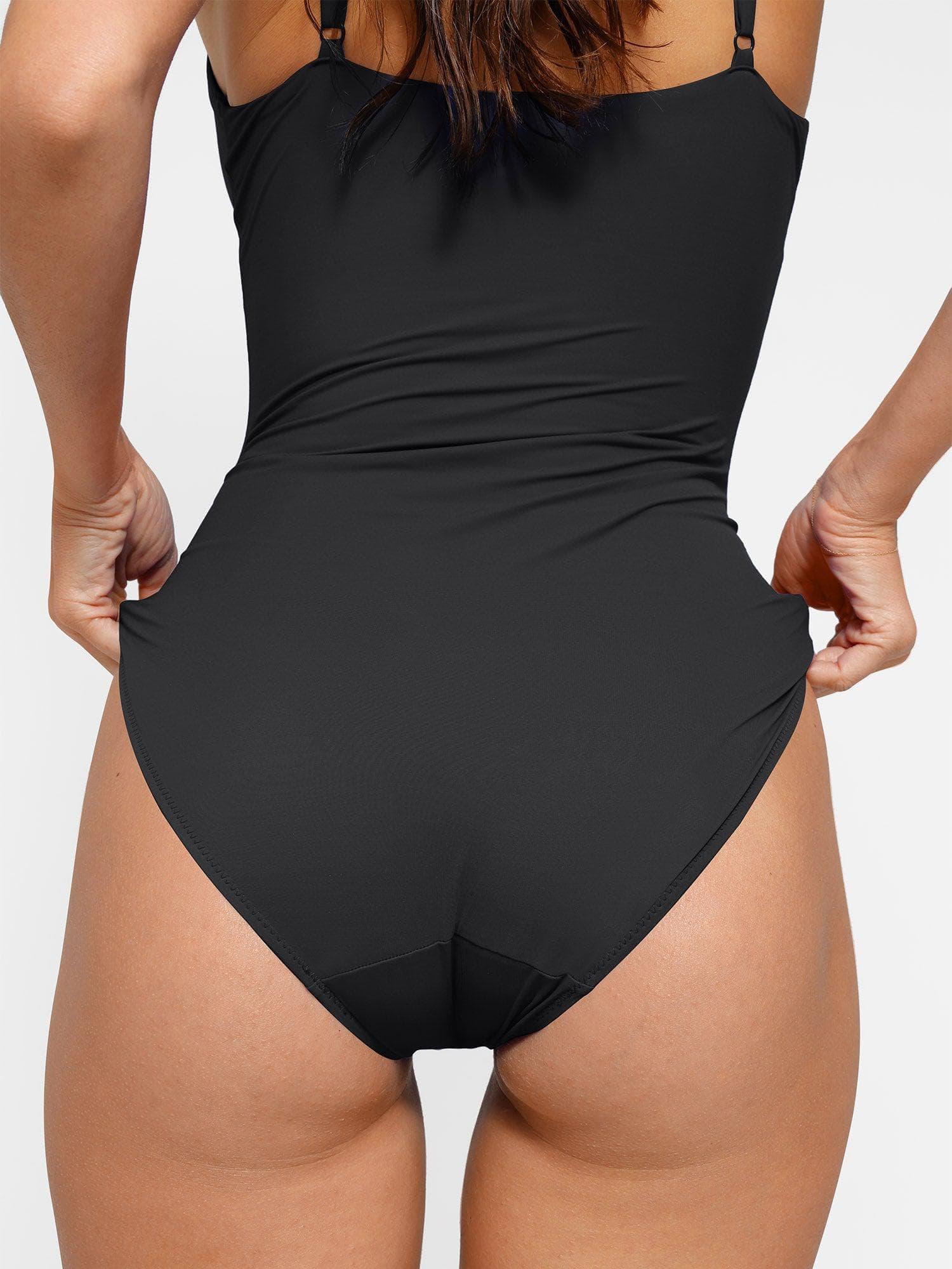 Shapewear Solid Sculpting One-Piece Swimsuit - Image 9