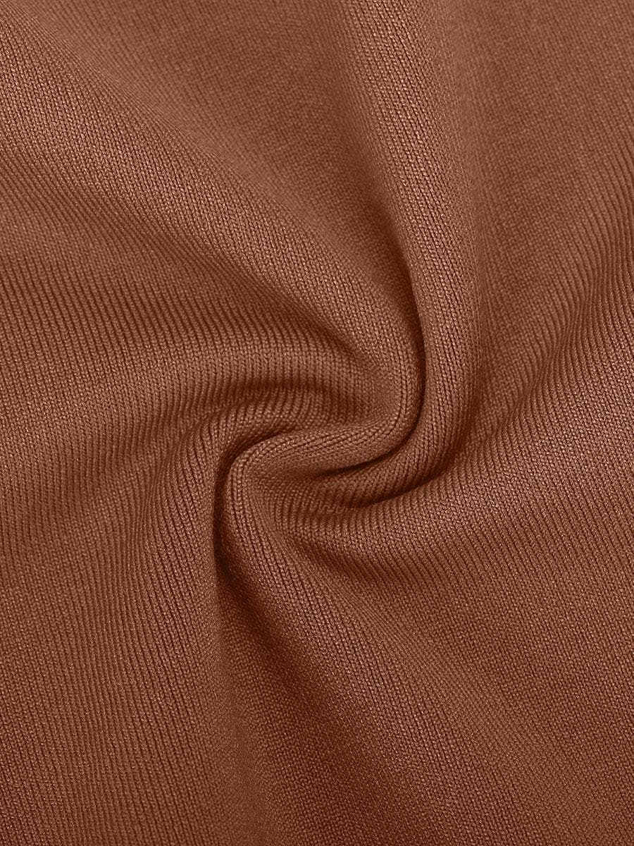Shapewear Square Neck Sleeveless Slimming Midi Dress - Image 27