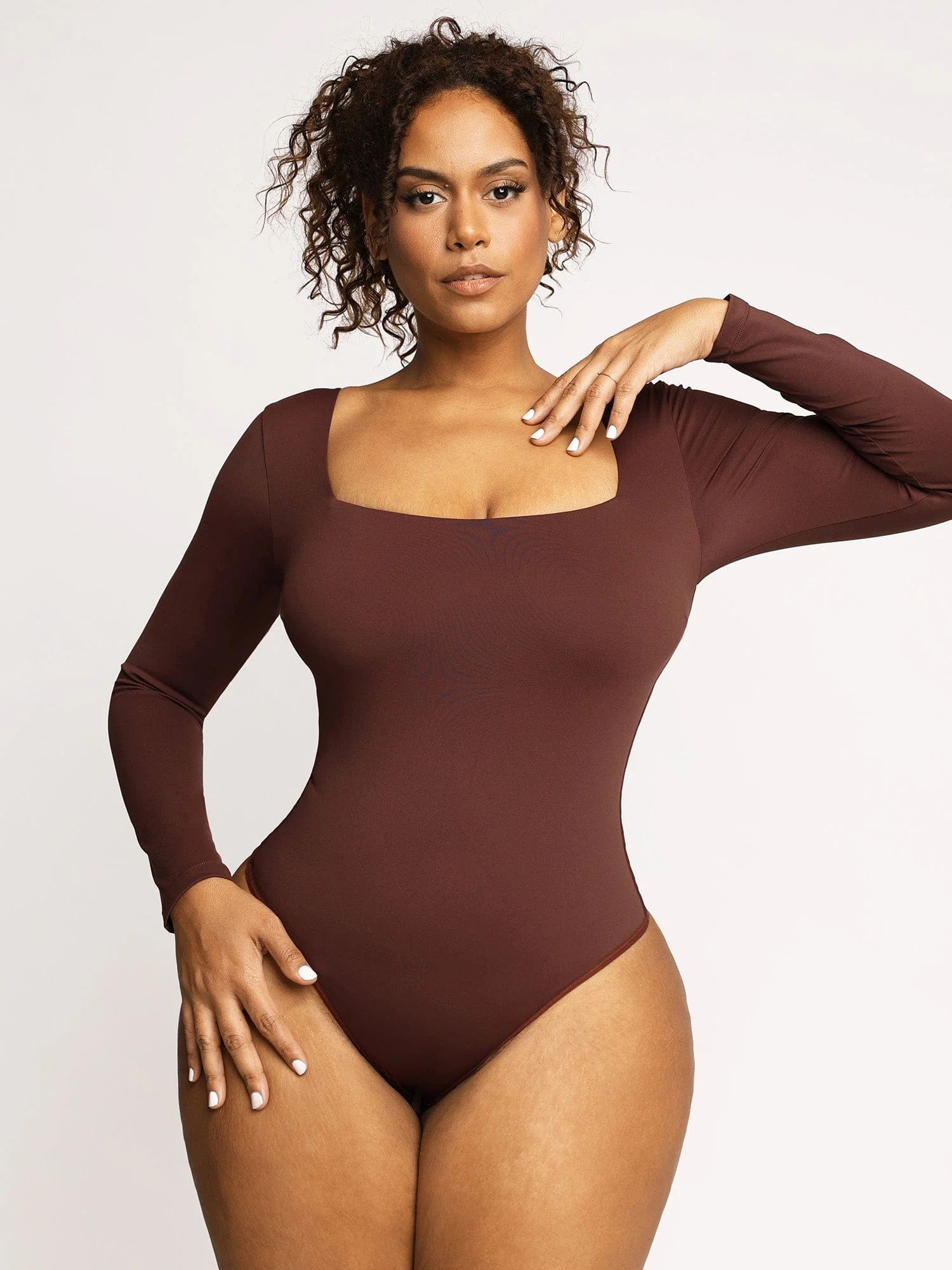 The Shapewear Bodysuits Square Neck Thong - Image 4