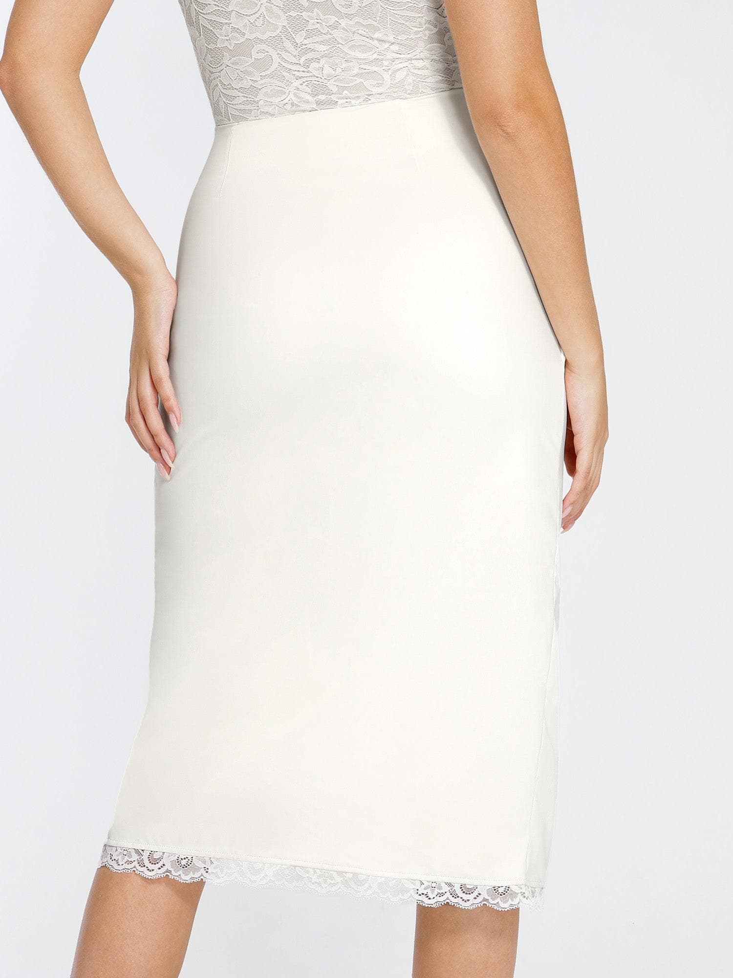 Shapewear Lace Corset Bra or Slimming Midi Wrap Skirt - Image 46