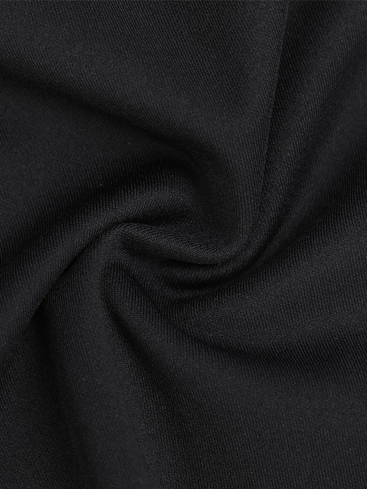 Shapewear Lace Trim V-Neck Long Sleeve Bodycon Mini Dress - Image 16