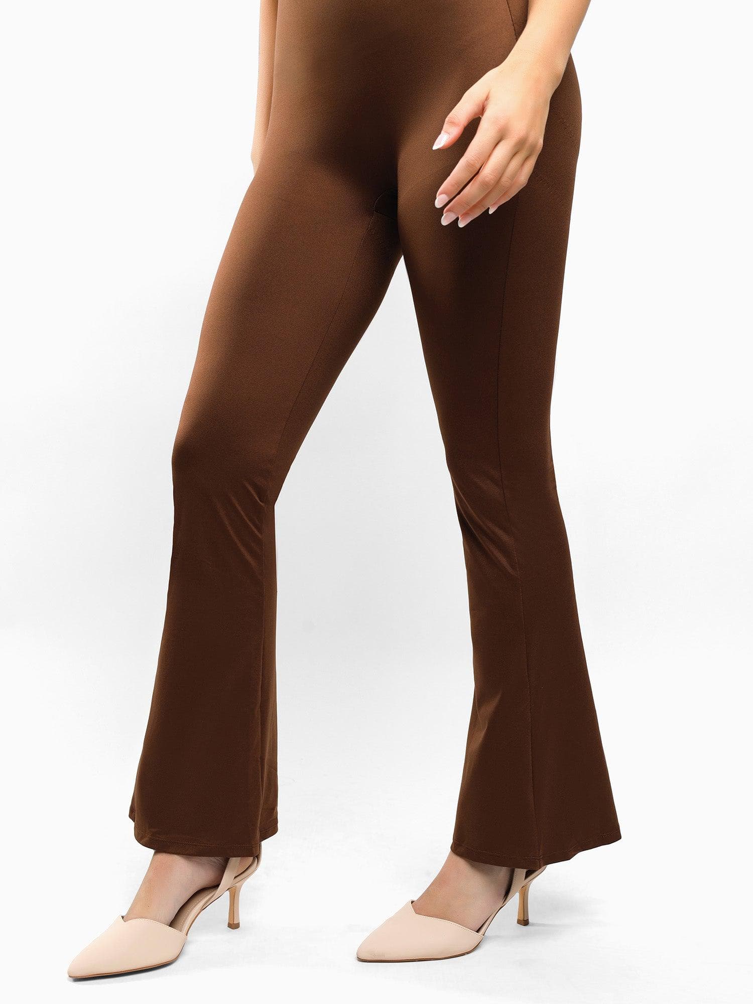 Shapewear Butt Lift Flare Leg Strappy Jumpsuit - Image 12