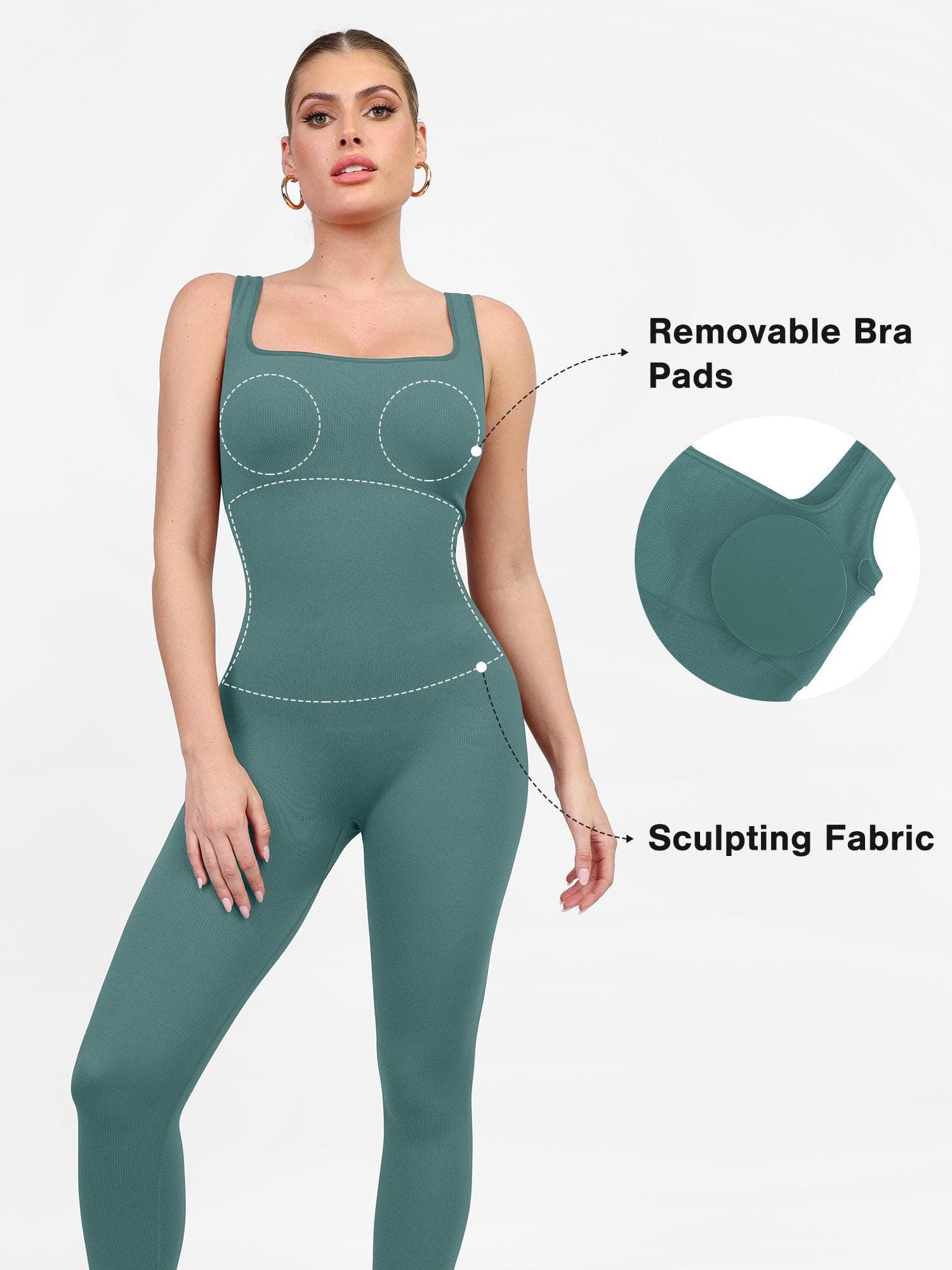 The Shapewear Coverall Sport Seamless Square Neck - Image 17