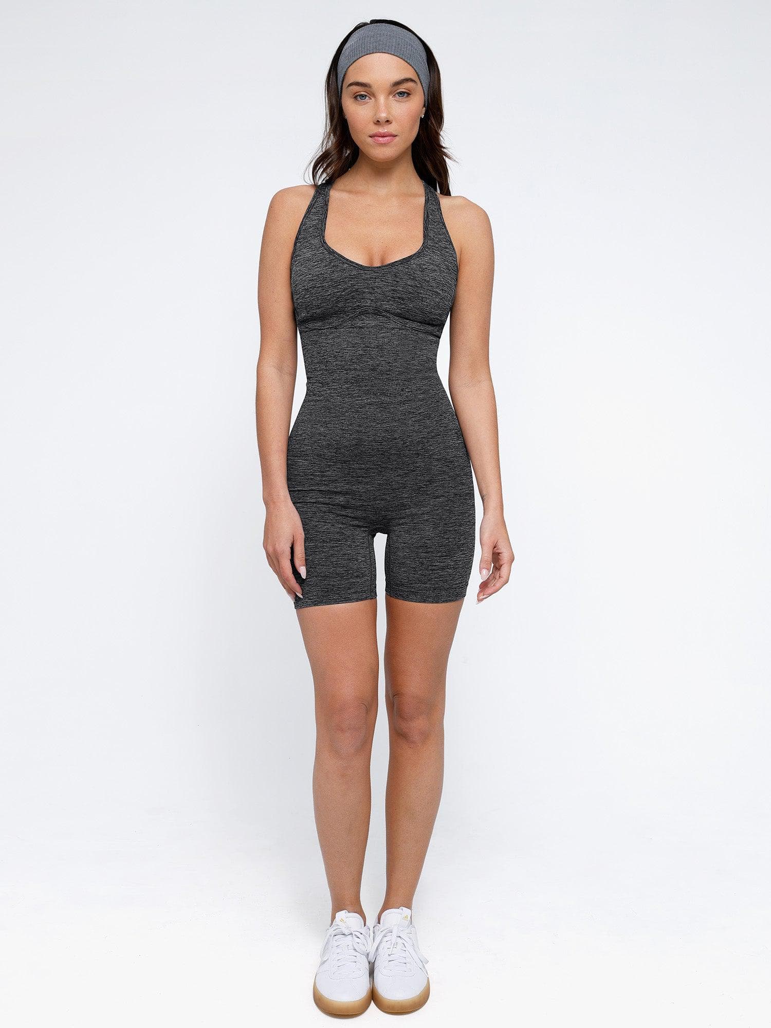 Shapewear Seamless Sport Crossback Romper - Image 7