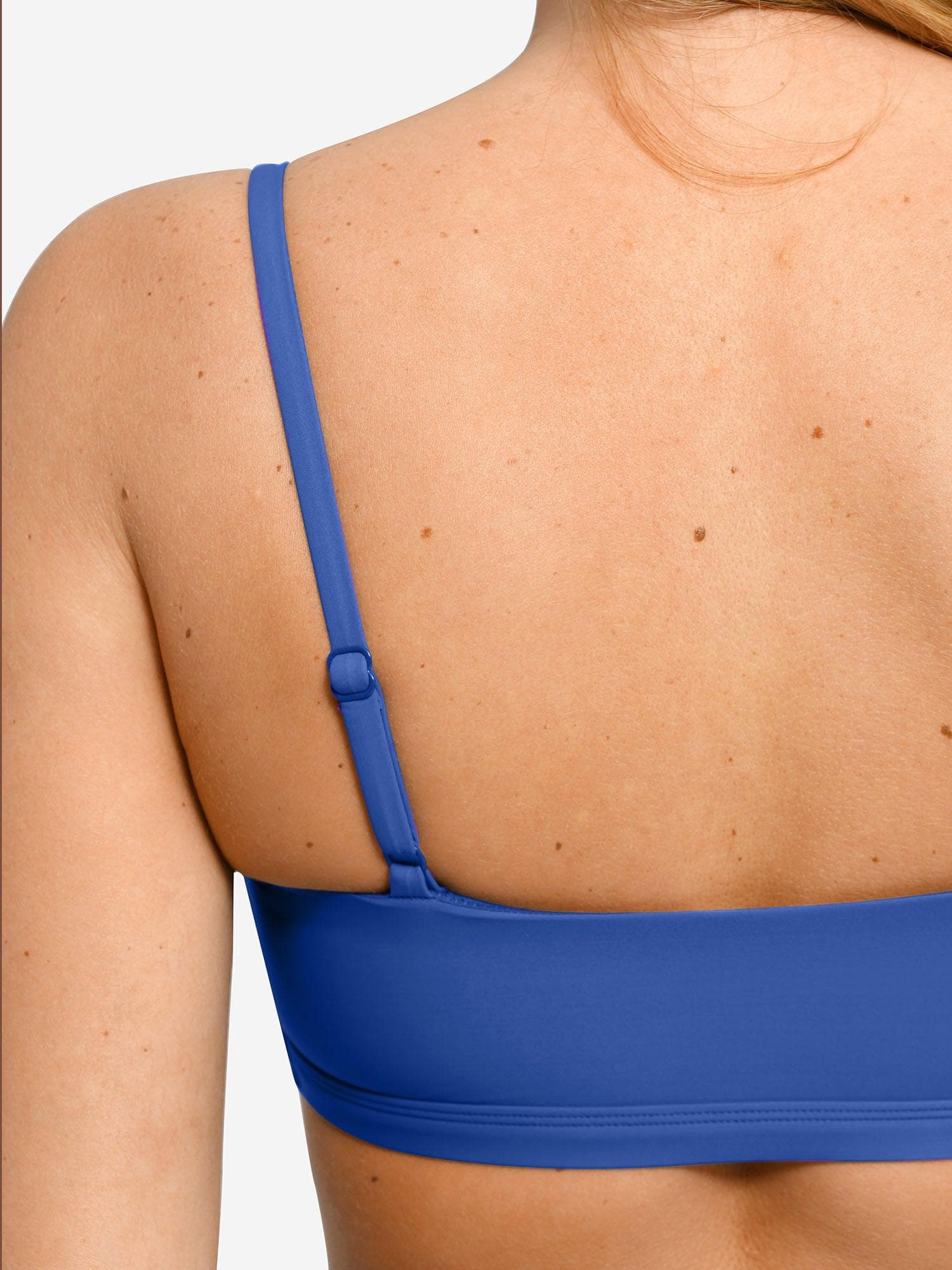 Shapewear Bust-Enhancing Draped Bikini Top - Image 16
